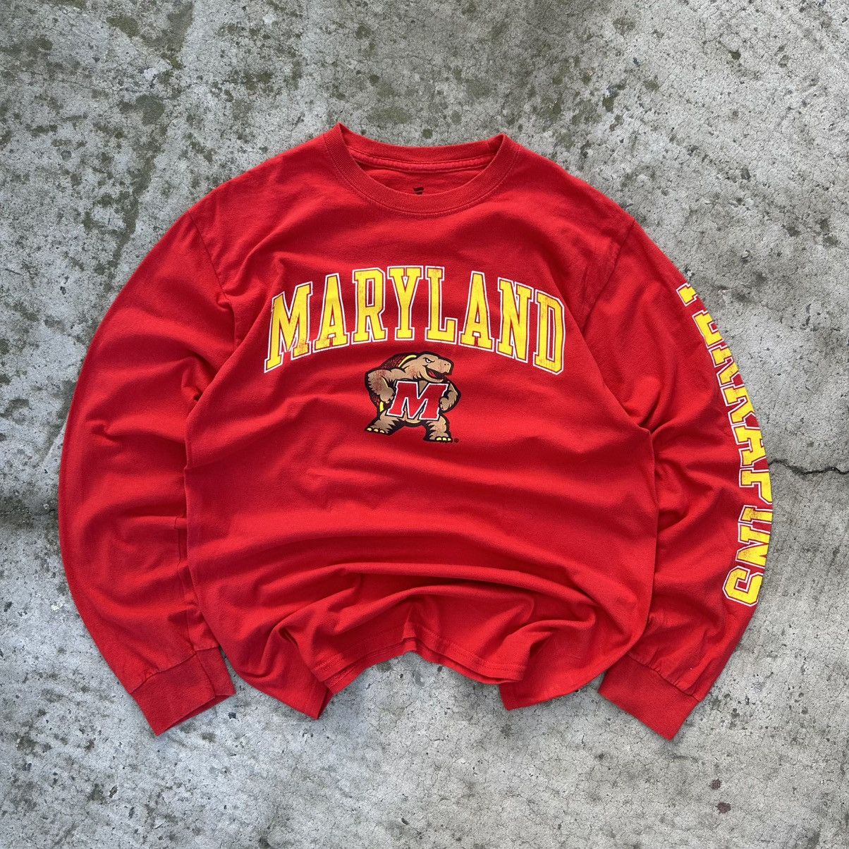 Grailed Vintage Maryland Terrapins Long-sleeve T-shirts Y2K 00s USA Size US M / EU 48-50 / 2 - 3 Thumbnail