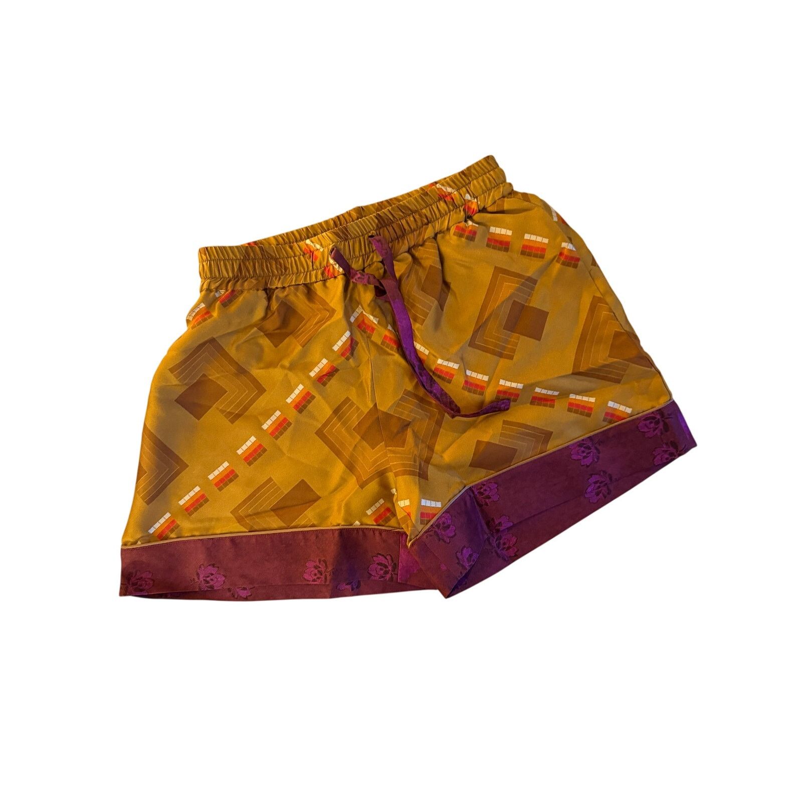 Pierre-Louis Mascia Pierre-Louis Mascia NWT Women's Silk Multicolor Short Size 28" / US 6 / IT 42 - 5 Thumbnail