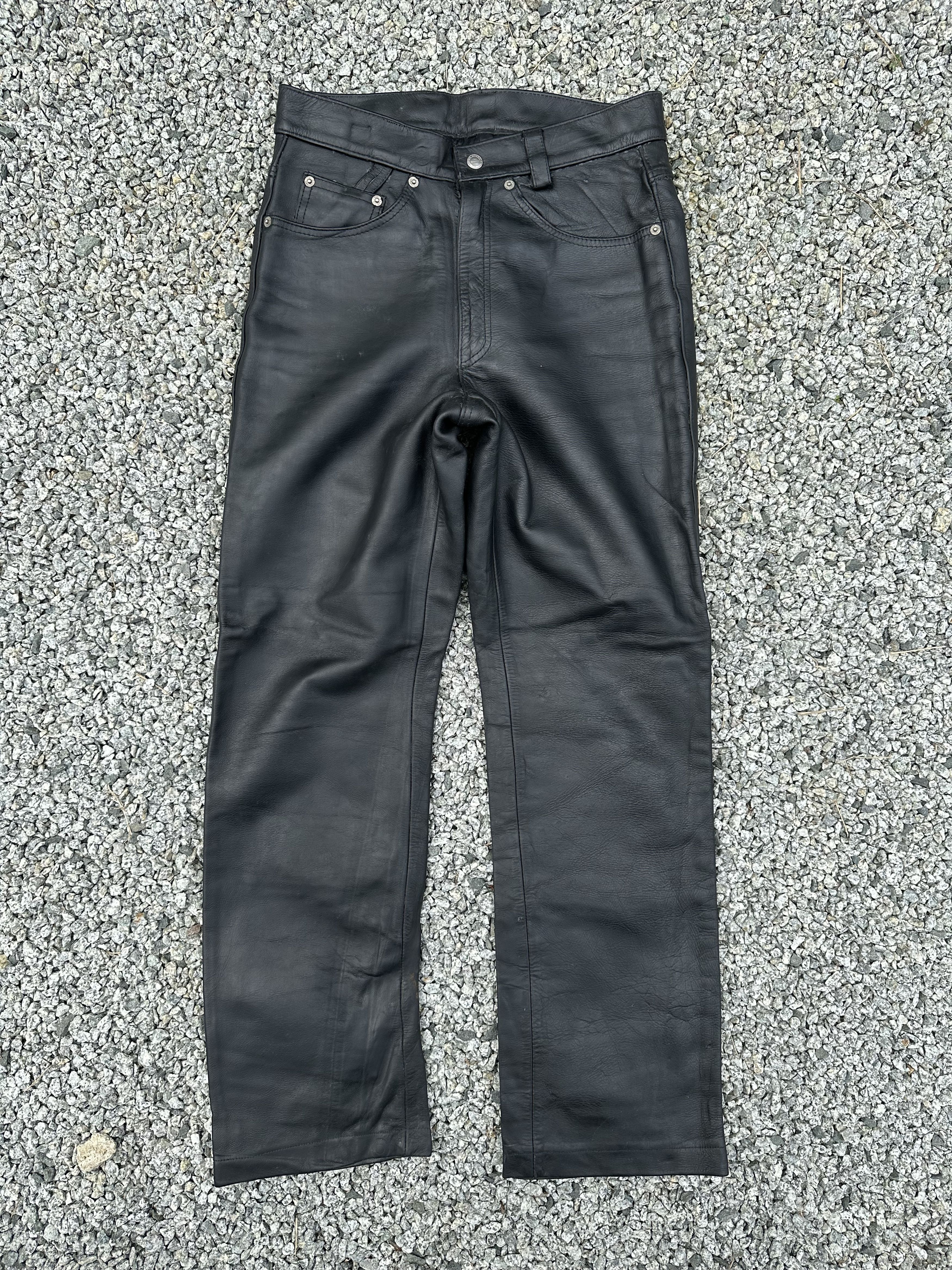 Indian Motorcycle Rare Vintage Indian Motorcycles Leather Racing Bikers Pants Size US 30 / EU 46 - 1 Thumbnail