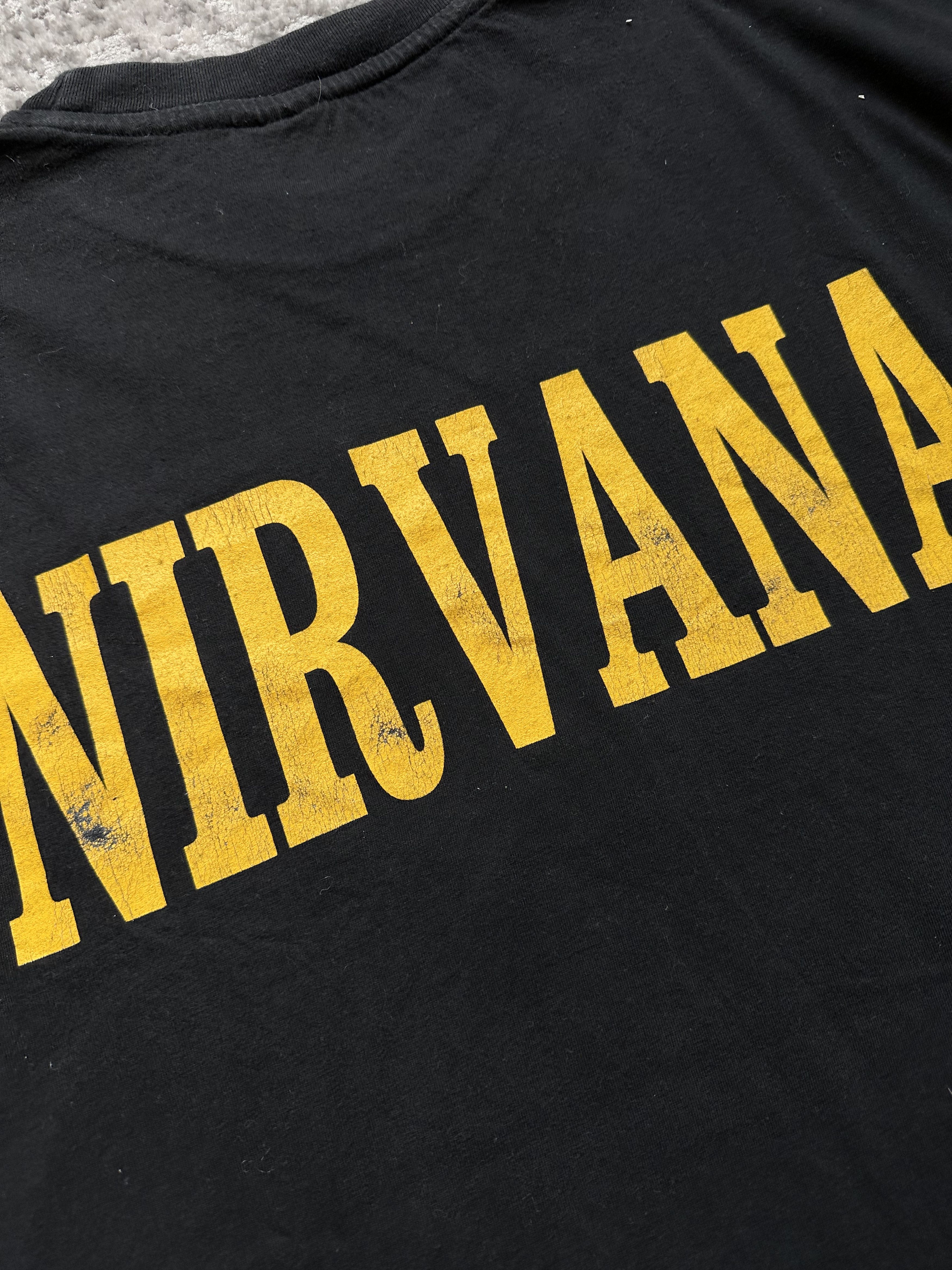 Nirvana × Vintage Nirvana vintage t shirt Size US L / EU 52-54 / 3 - 6 Thumbnail