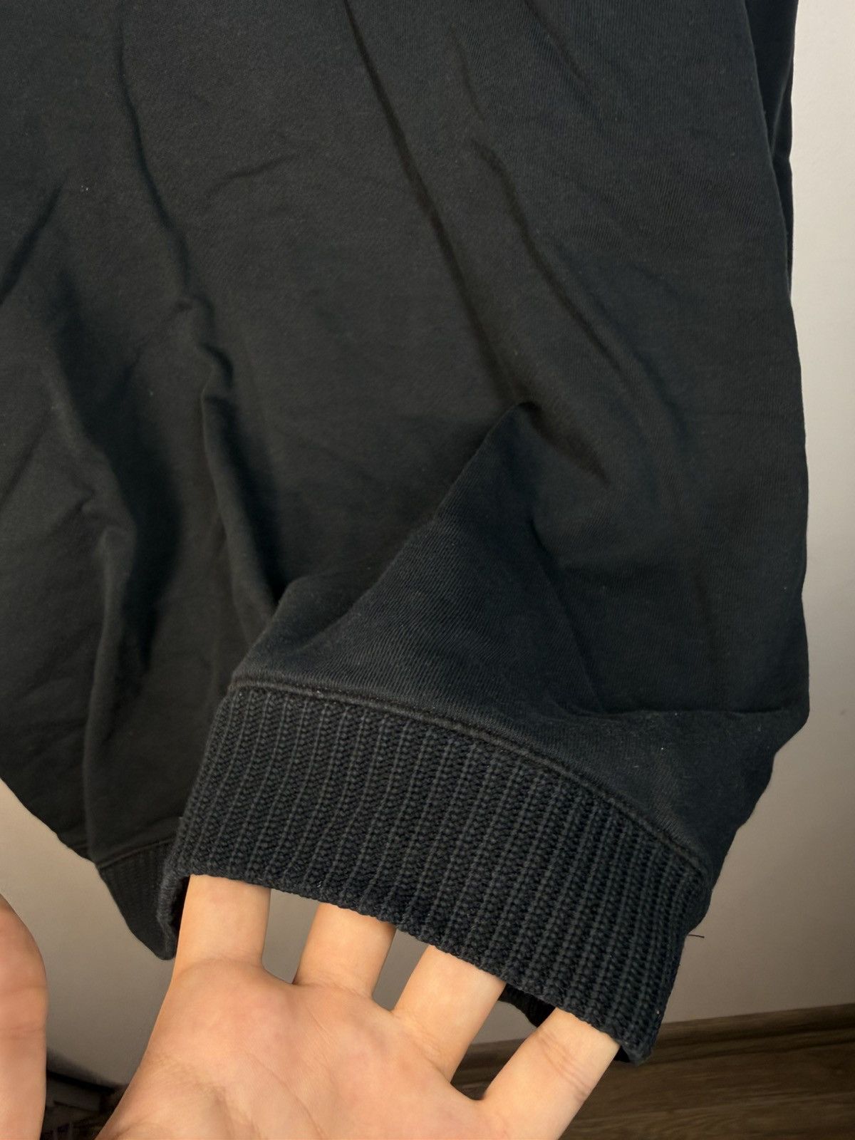 Yves Saint Laurent 90s YSL Sweatshirt 1/4 Quarter Zip Navy Sweater Vintage Size US XL / EU 56 / 4 - 15 Thumbnail