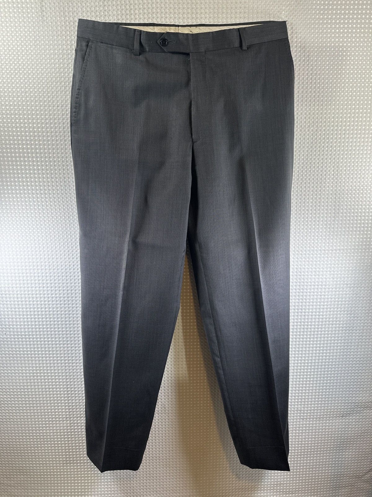 Givenchy Givenchy l00% Flat Front Wool Dress Slacks Size US 35 - 5 Thumbnail