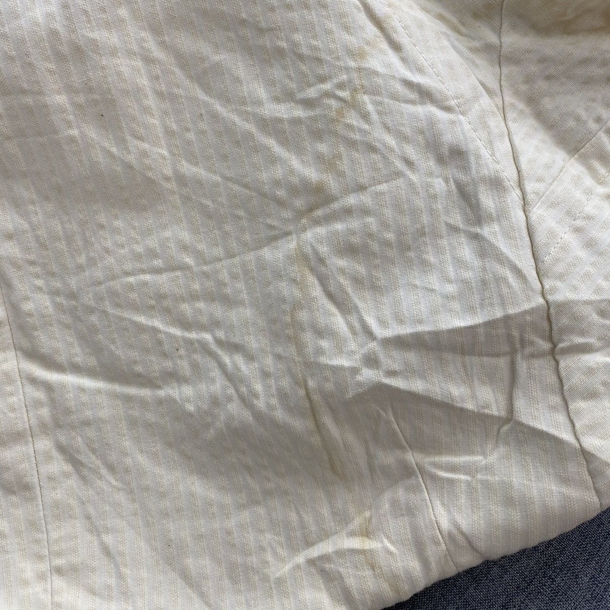 J.Crew × Vintage Vintage J.CREW Cream Formal Blazer Coat Size XS / US 0-2 / IT 36-38 - 9 Thumbnail