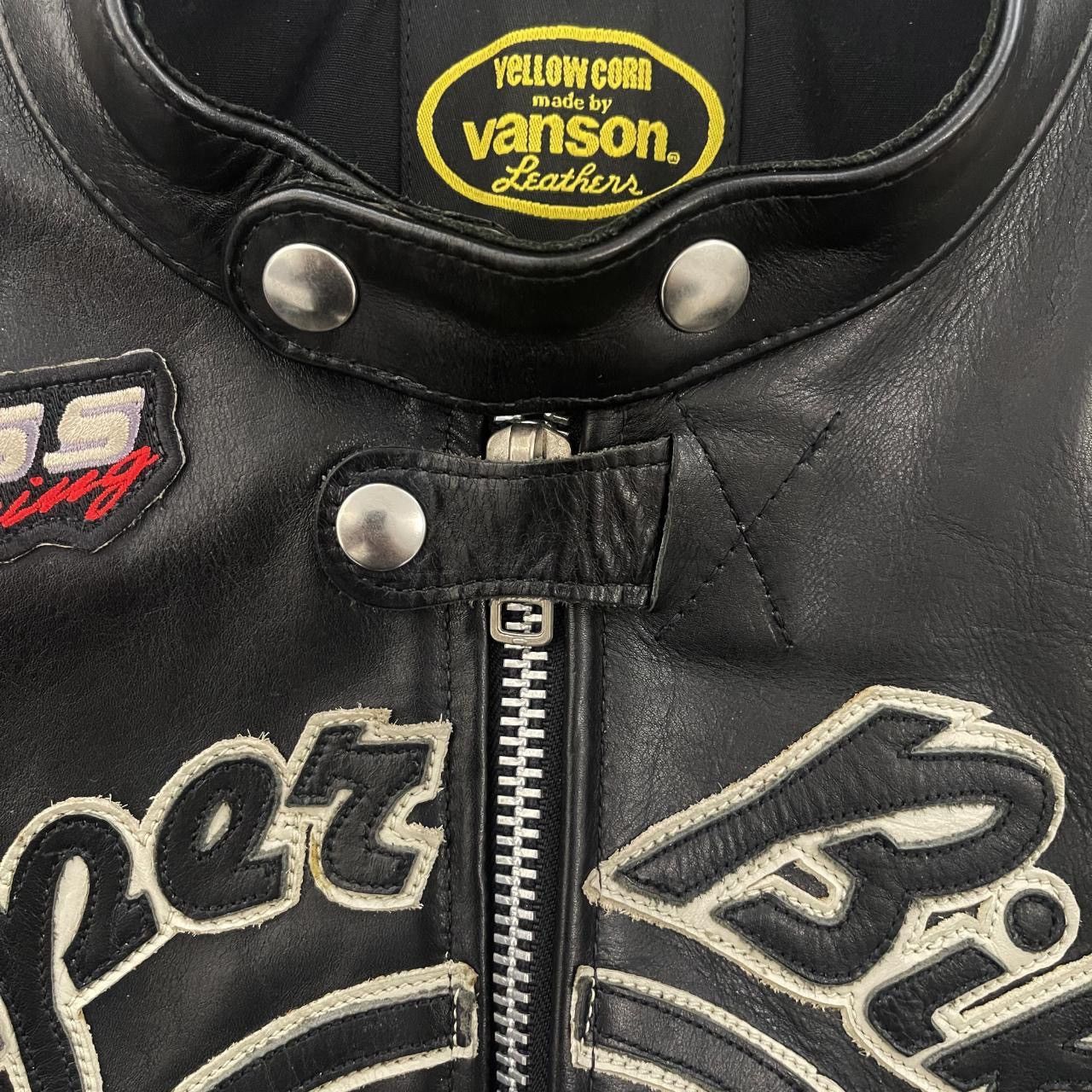 Vanson Leathers Vanson Leathers Leather Motorcycle Racing Jacket Size US XL / EU 56 / 4 - 4 Thumbnail