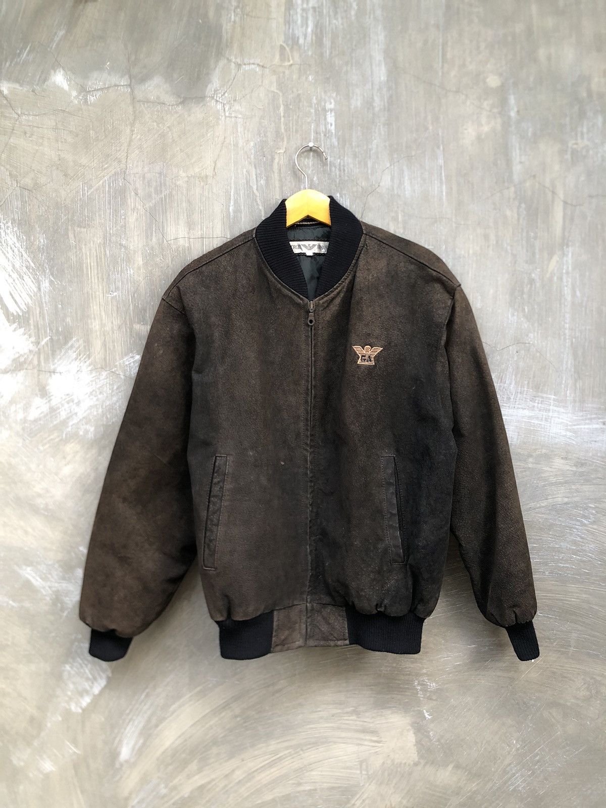 Armani × Giorgio Armani × Vintage Vintage Giorgio Armani Leather