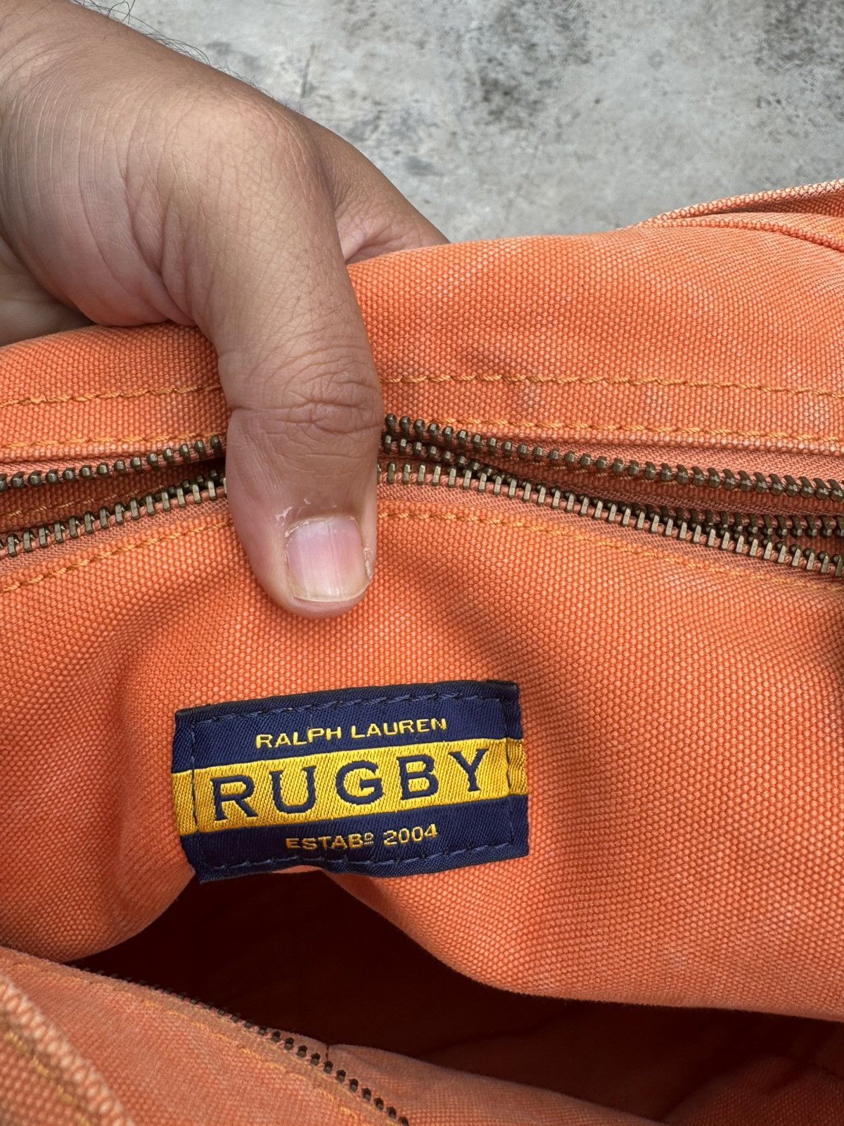 Polo Ralph Lauren VINTAGE RUGBY BY POLO RALPH LAUREN TOTE BAG Size ONE SIZE - 6 Thumbnail