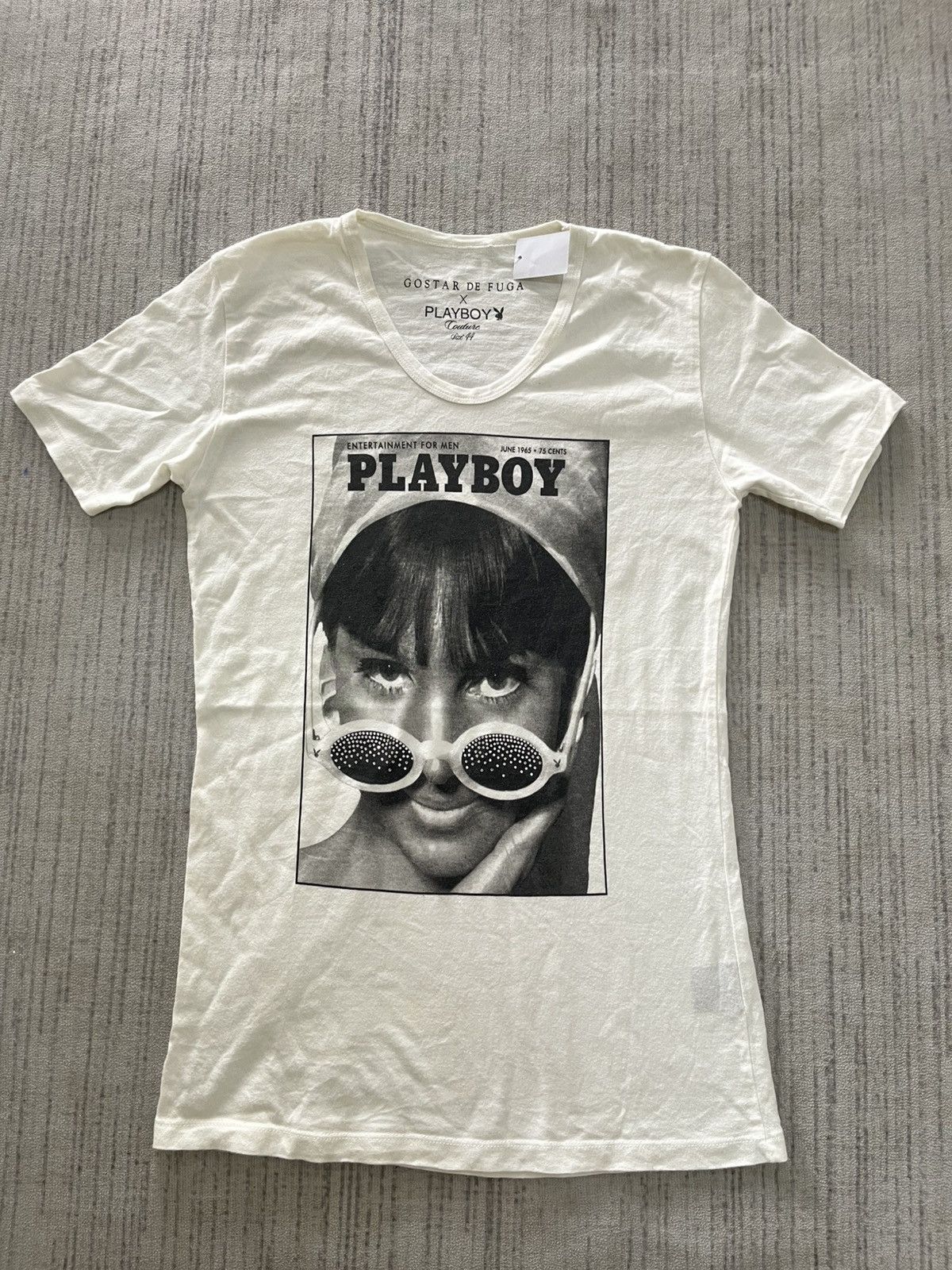 GOSTAR DE FUGA Gostar de fuga x playboy tshirt Size ONE SIZE - 1 Thumbnail