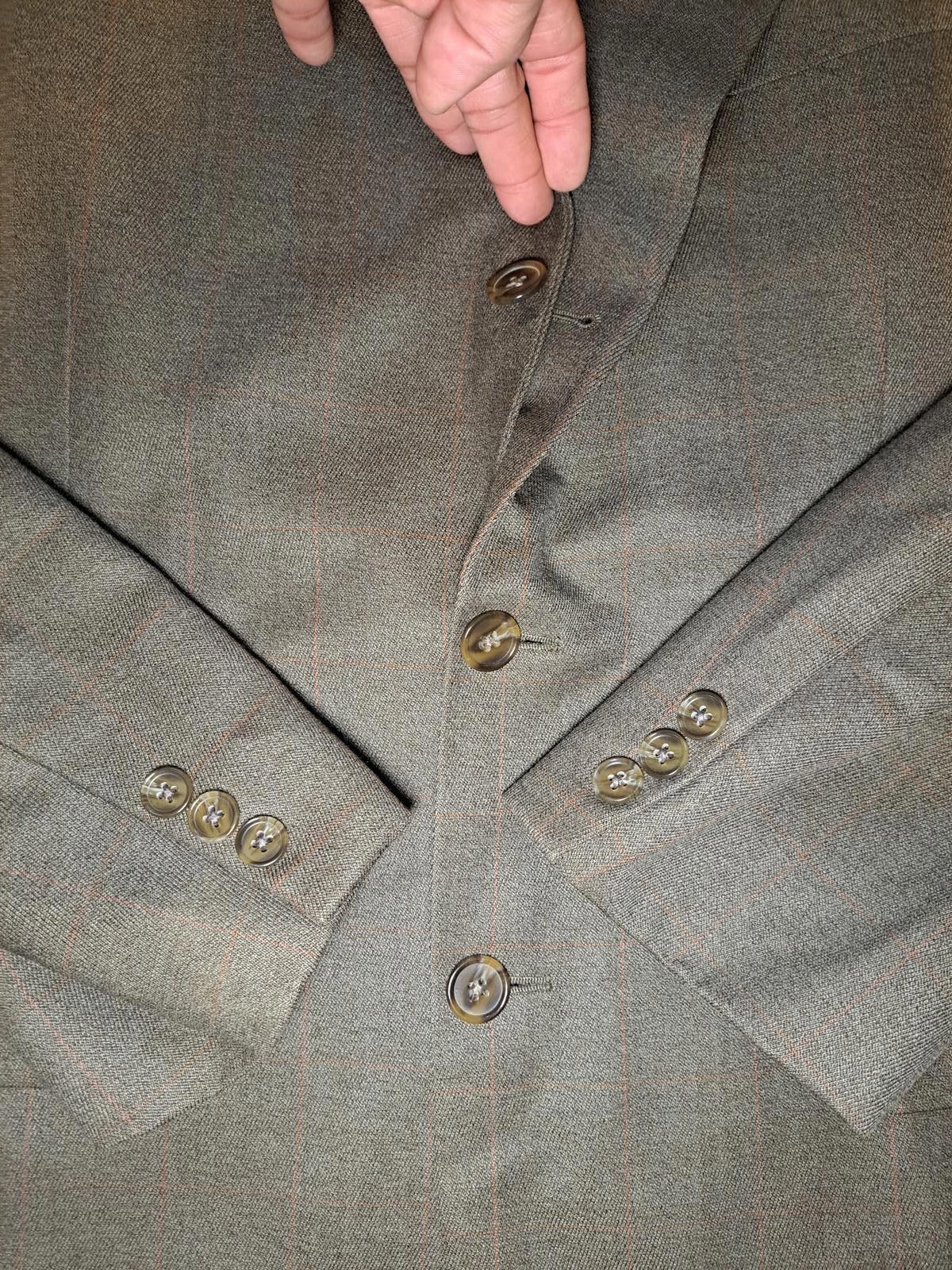 Polo Ralph Lauren Ralph Lauren Sport Coat Mens 44L Brown Virgin Wool Size 44L - 6 Thumbnail