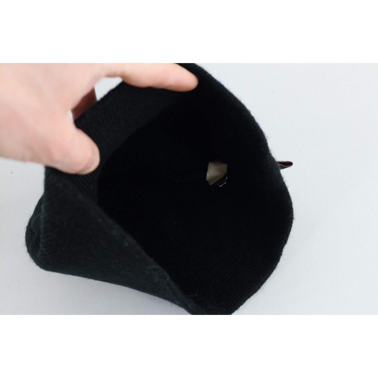 Vintage Vintage Y2K Streetwear Skeleton Demon Mythical Knit Beanie Size ONE SIZE - 6 Thumbnail
