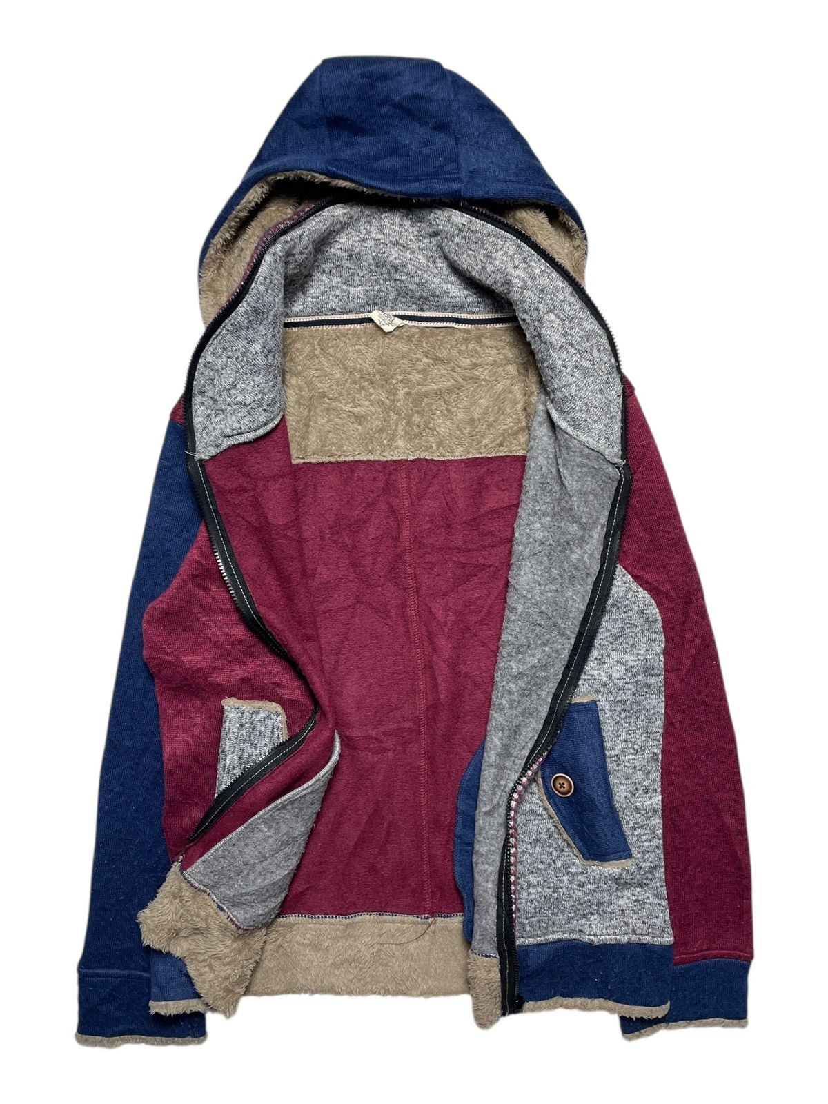 Japanese Brand 2000’s Power To The People - Alien Hooded Zip Jacket Size US L / EU 52-54 / 3 - 3 Thumbnail