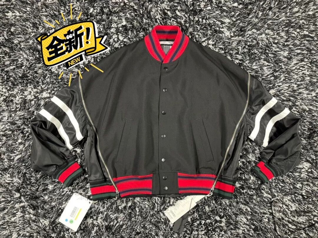 Facetasm facetam black jacket with red accents Size US L / EU 52-54 / 3 - 1 Thumbnail
