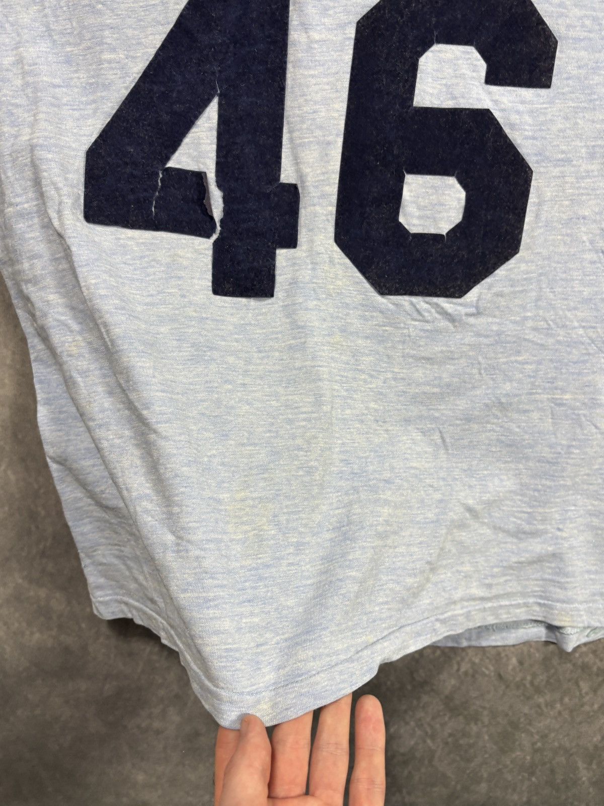 Vintage Thrashed Vintage Ringer Tee Fighting Bush Felt 1970s USA Size US M / EU 48-50 / 2 - 10 Thumbnail