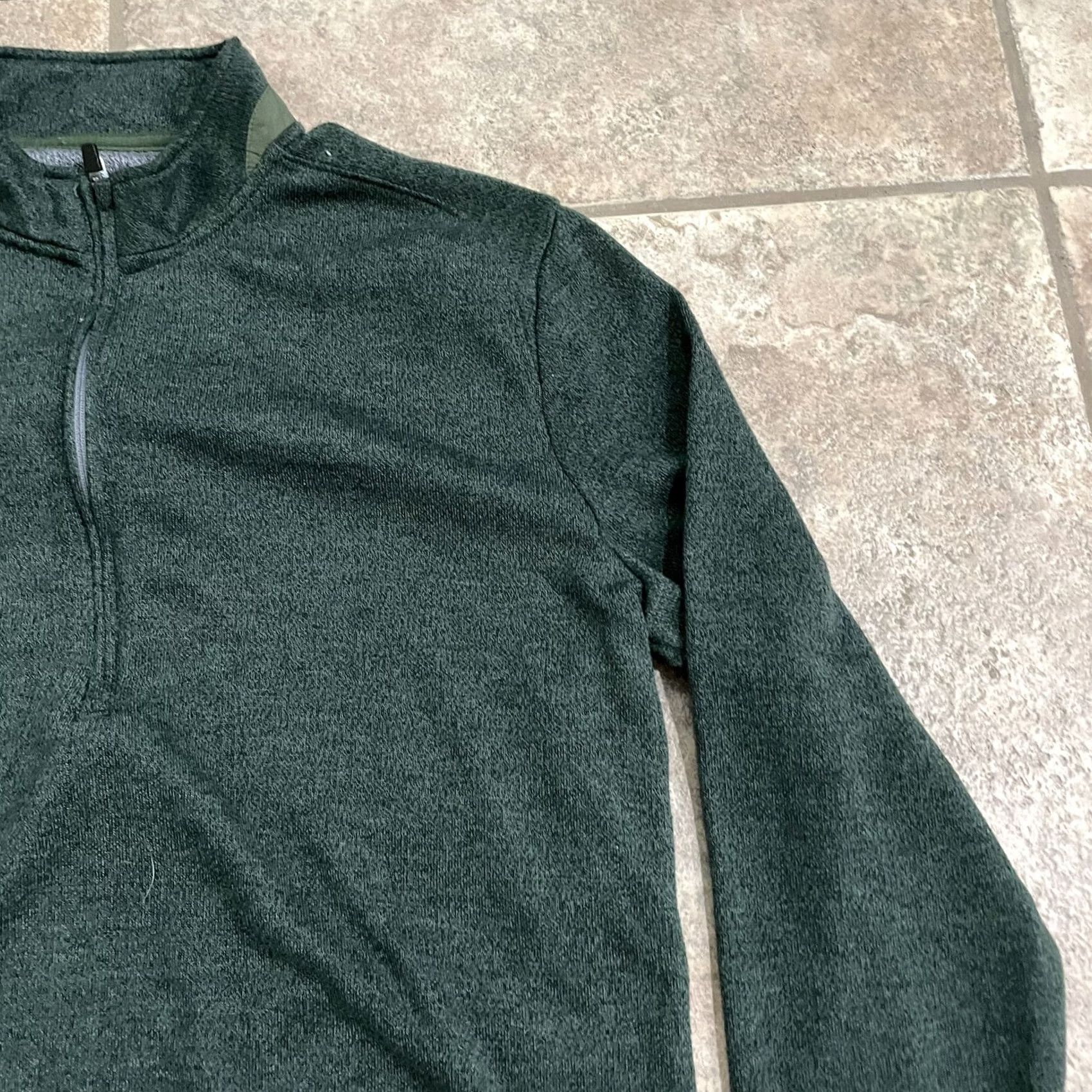 johnnie-O johnnie-O jacket Mens Size M green polyester half-zip 100% Size US M / EU 48-50 / 2 - 2 Thumbnail