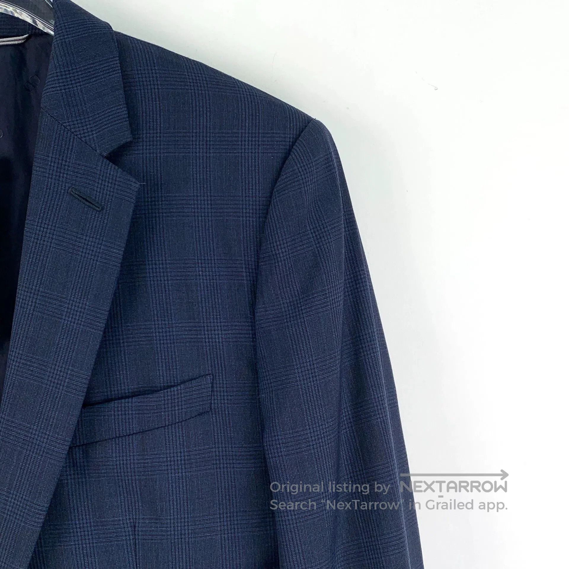 Dior dior navy wool long sleeve blazer. Size US L / EU 52-54 / 3 - 3 Thumbnail