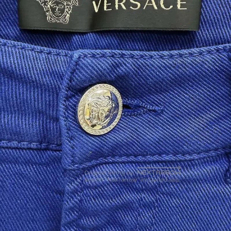 Versace Versace Men's Casual Denim Pants in Dark Blue . Size US 32 / EU 48 - 3 Thumbnail