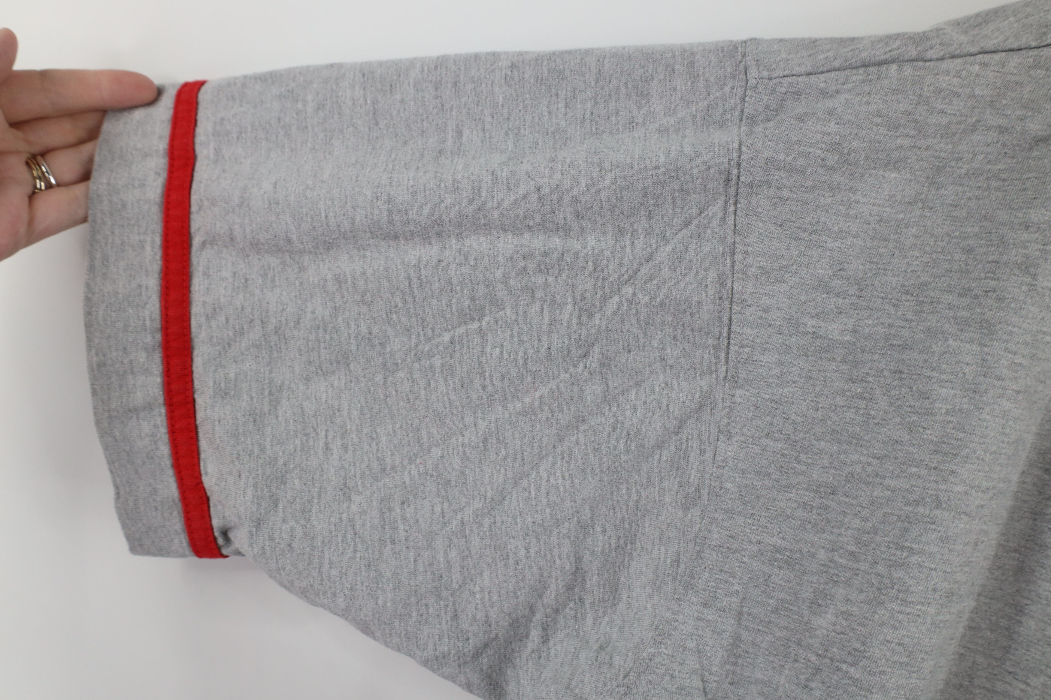 Vintage Vintage 90s Out Ohio State University Baseball Jersey Gray Size US L / EU 52-54 / 3 - 7 Thumbnail