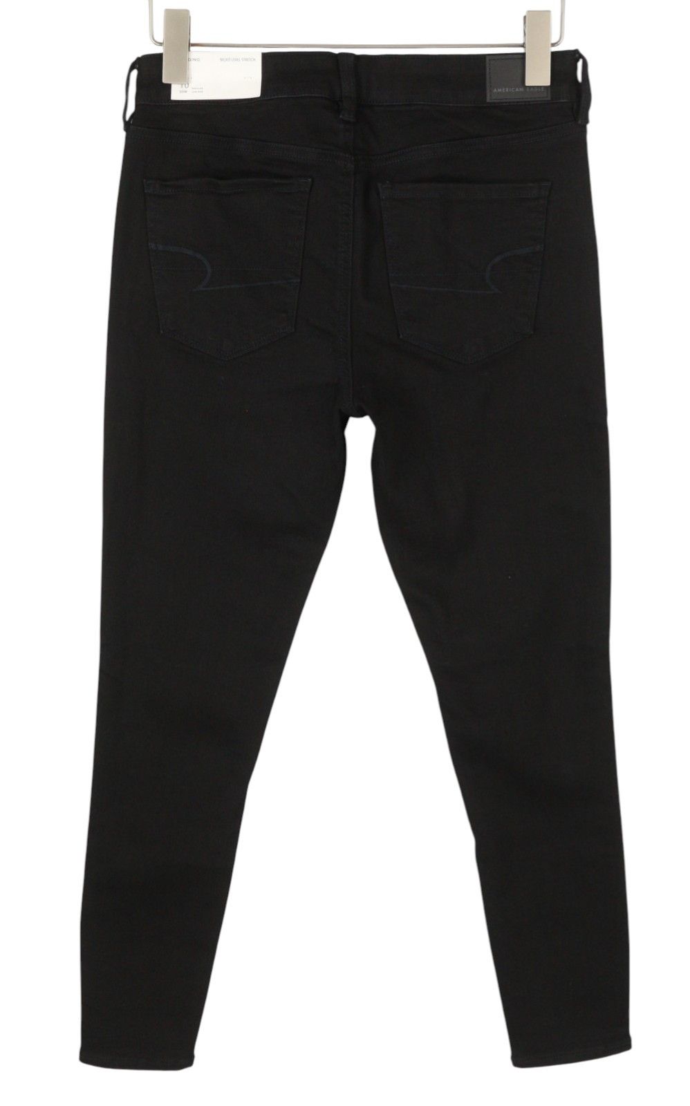 American Eagle Outfitters JEGGING ALWAYS BLACK W30 Stretch Jeans 88784 Size 30" / US 8 / IT 44 - 5 Thumbnail