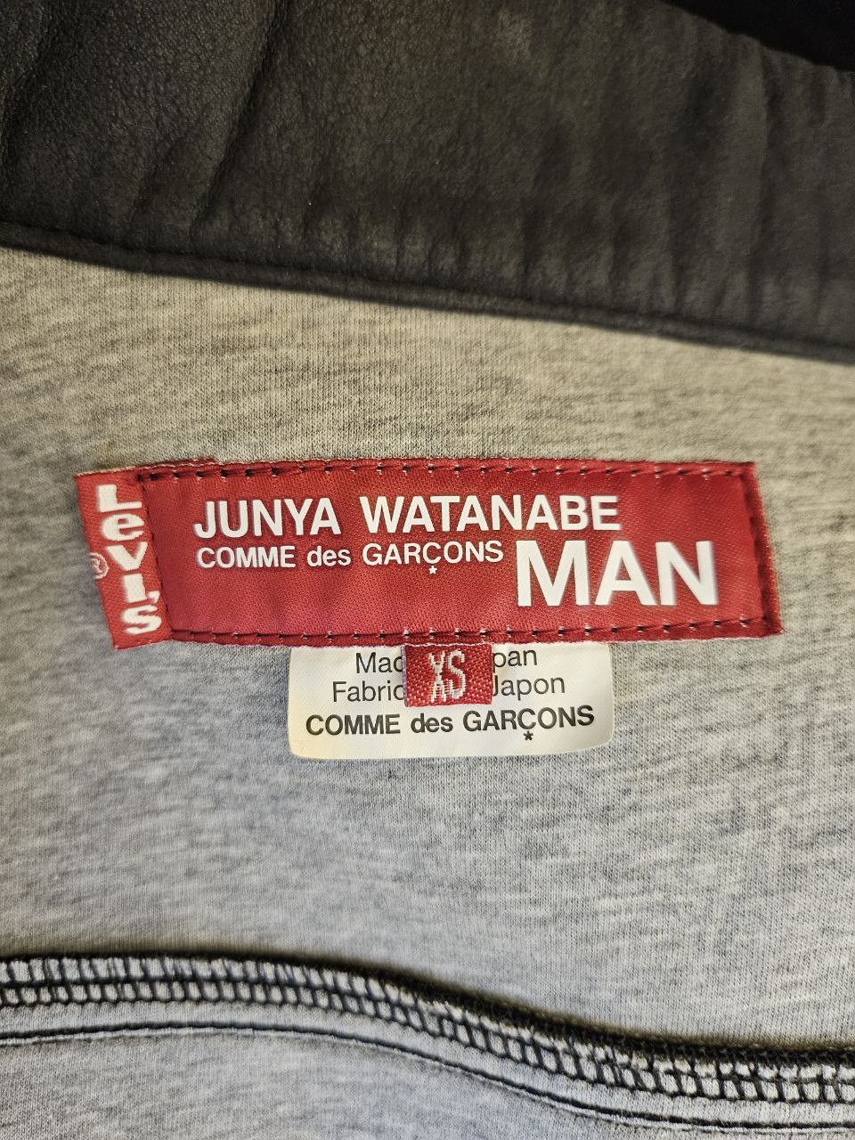 Junya Watanabe × Levi's Faux Leather Type 1 Trucker Jacket Size US XS / EU 42 / 0 - 3 Thumbnail