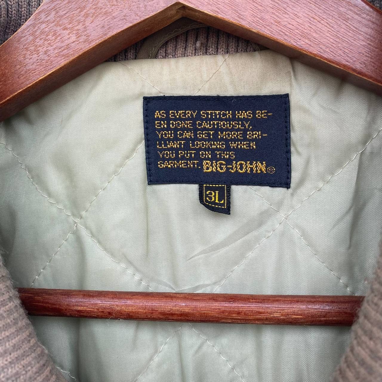 Big John VINTAGE 90S BIG JOHN BOMBER JACKET Size US XXL / EU 58 / 5 - 12 Thumbnail