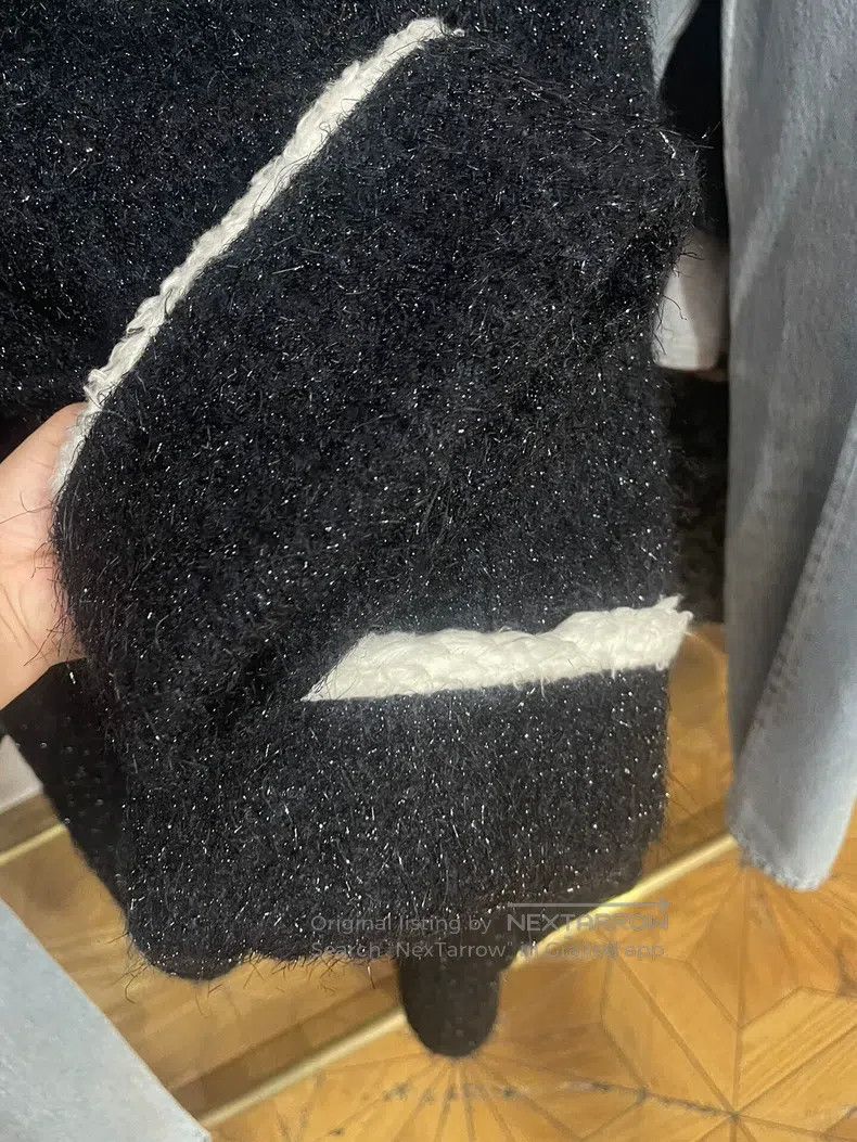 Chanel Chanel 15-year-old chair details black and white glitter p Size XXS / US 00 / IT 34 - 3 Thumbnail