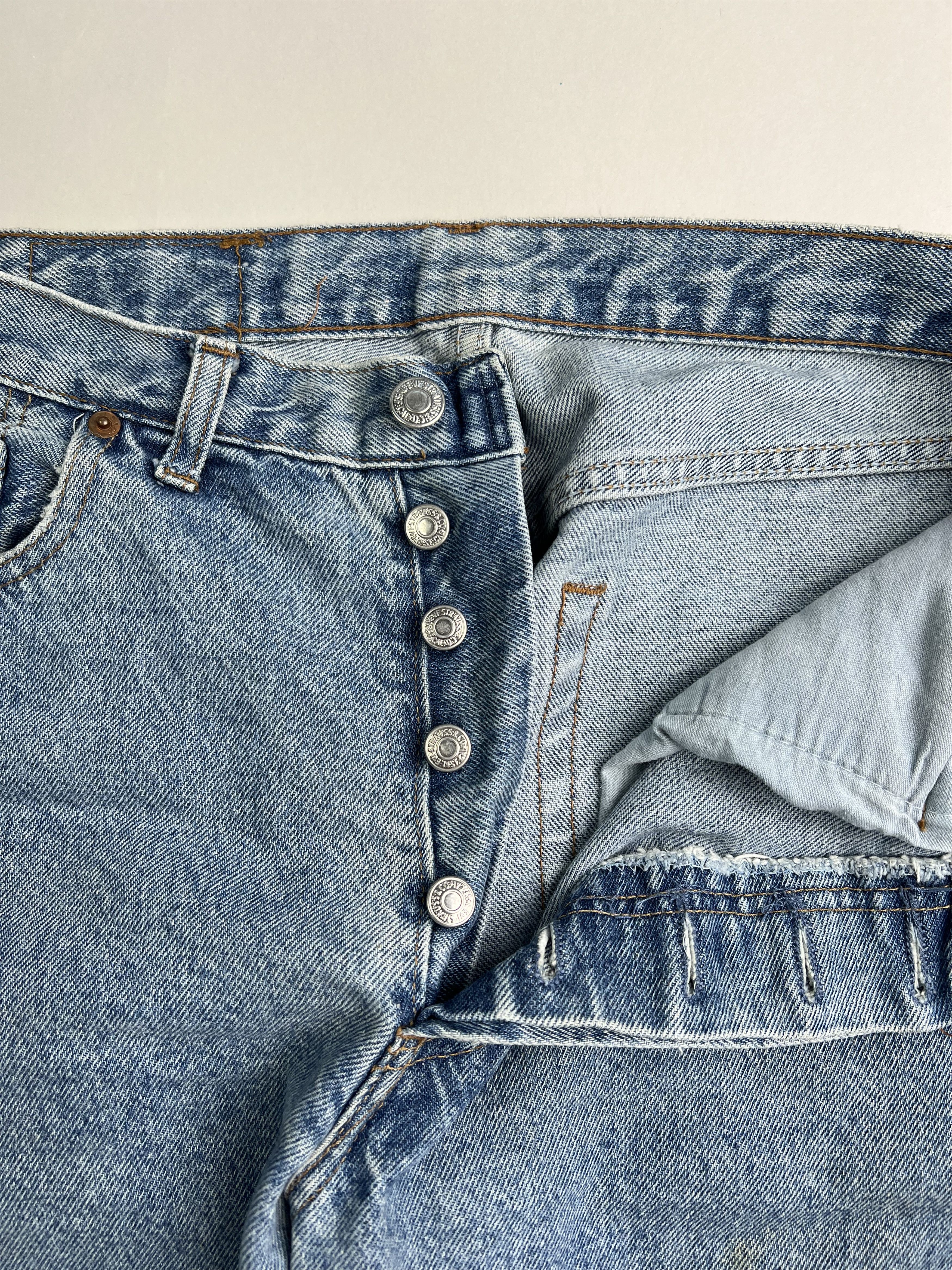 Levi's × Levi's Vintage Clothing × Vintage Levis 501 Xx Vintage Jeans Medium Wash 1970S Made In Usa W32 Size US 32 / EU 48 - 4 Thumbnail
