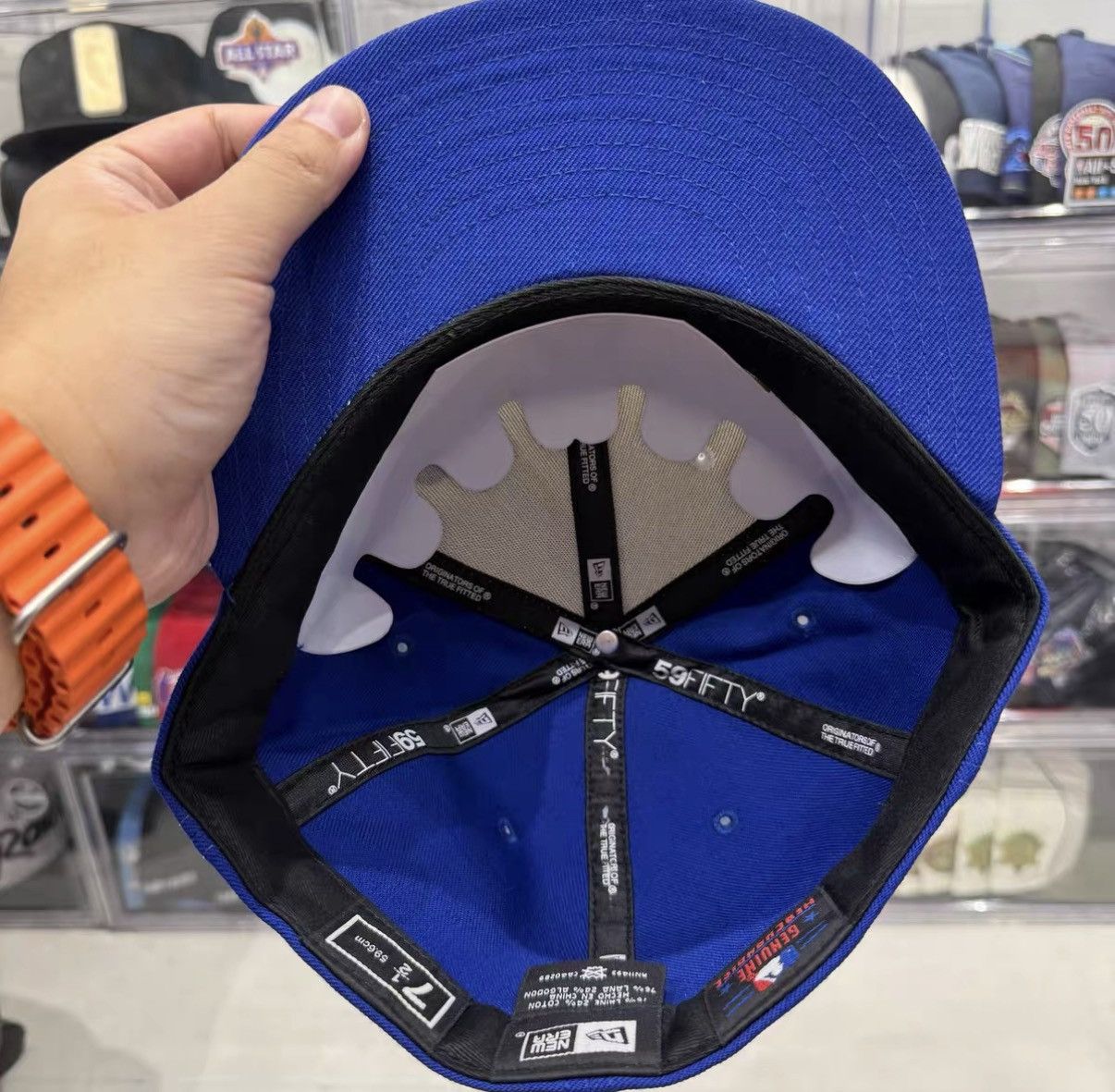 New Era New Era MLB Kansas City Royals Flat Brim Baseball Cap J32 Size ONE SIZE - 4 Thumbnail