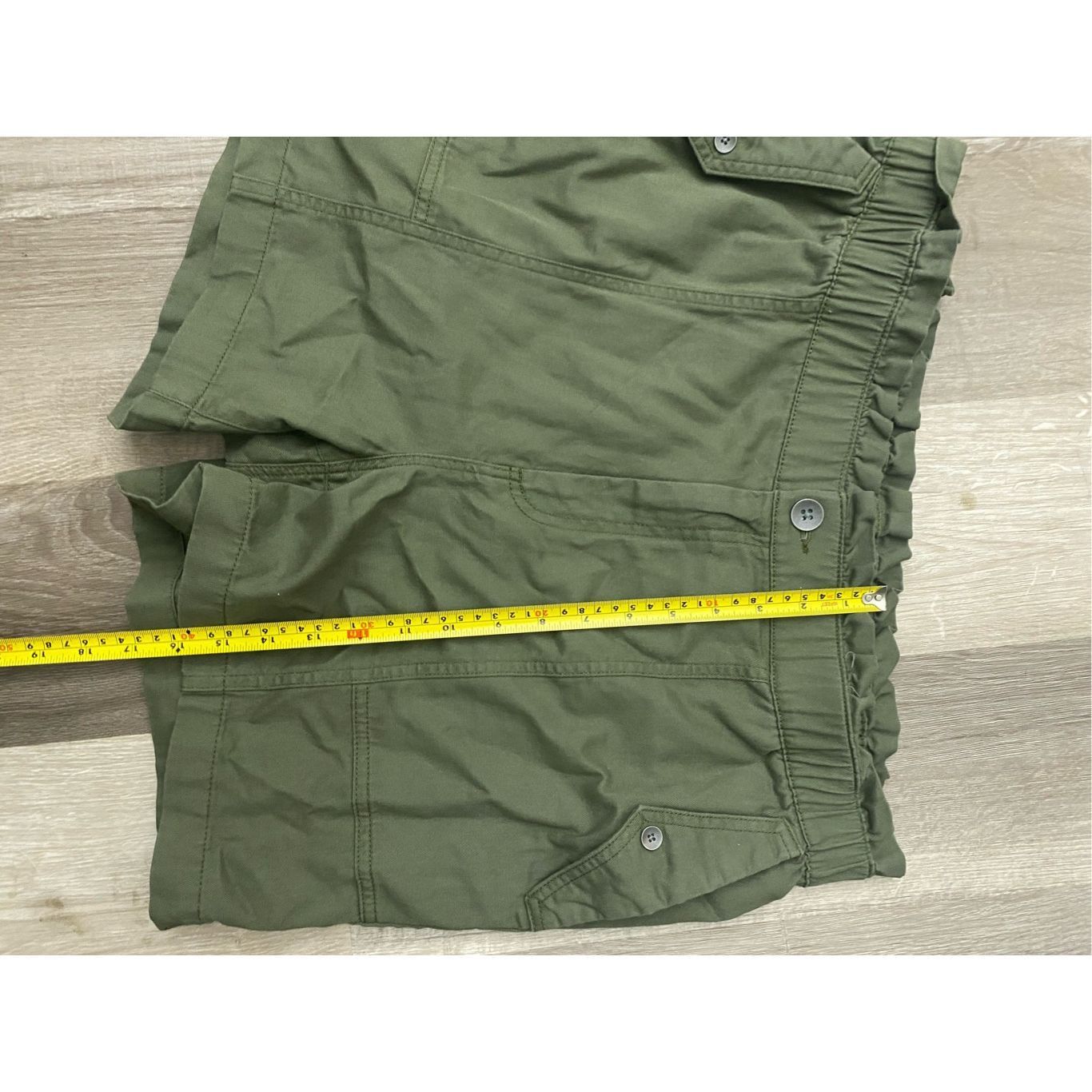 Old Navy Old Navy Envelope Shorts, Forest Green- Pockets Chinos, Size Size 32" / US 10 / IT 46 - 2 Thumbnail