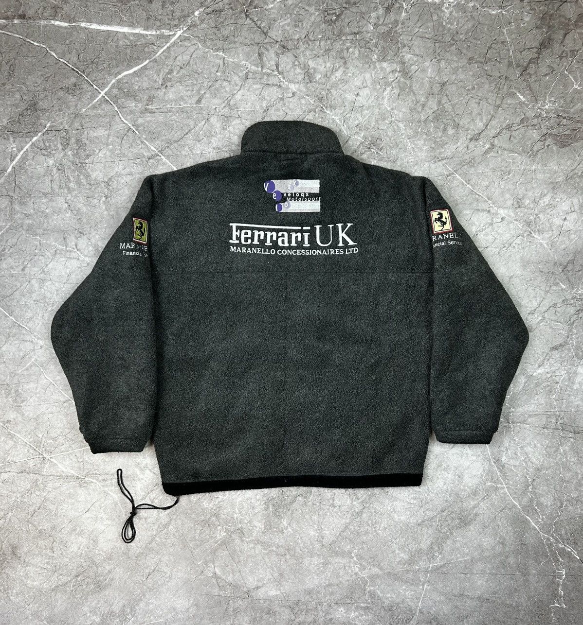 Ferrari Vintage 1999 Ferrari Nascar Fleece Jacket Size US M / EU 48-50 / 2 - 14 Thumbnail