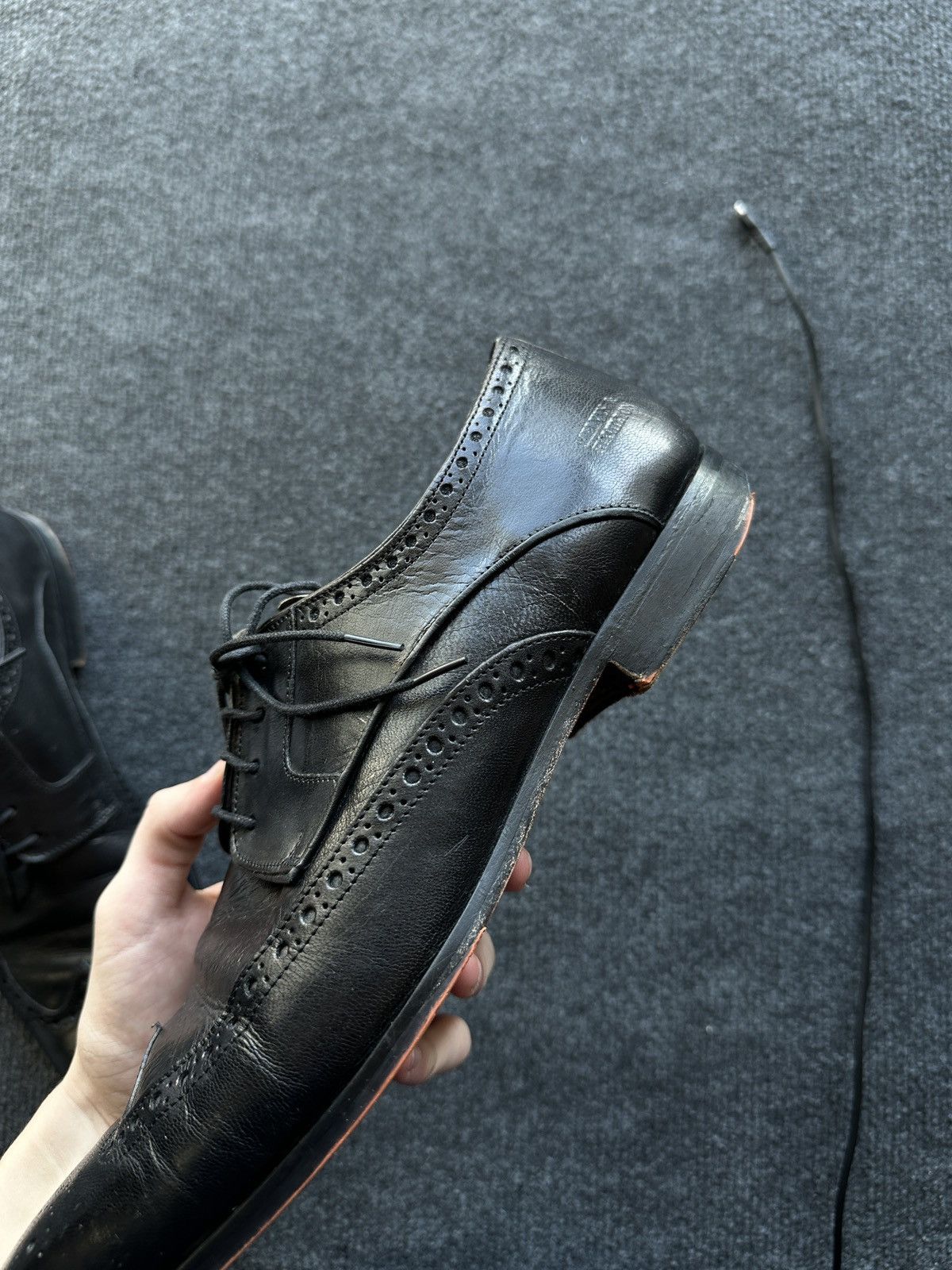 Melvin & Hamilton LUXURY 🚨 MELVIN & HAMILTON VNTG SHOES MEN BLACK LUXURY RARE Size US 12 / EU 45 - 16 Thumbnail