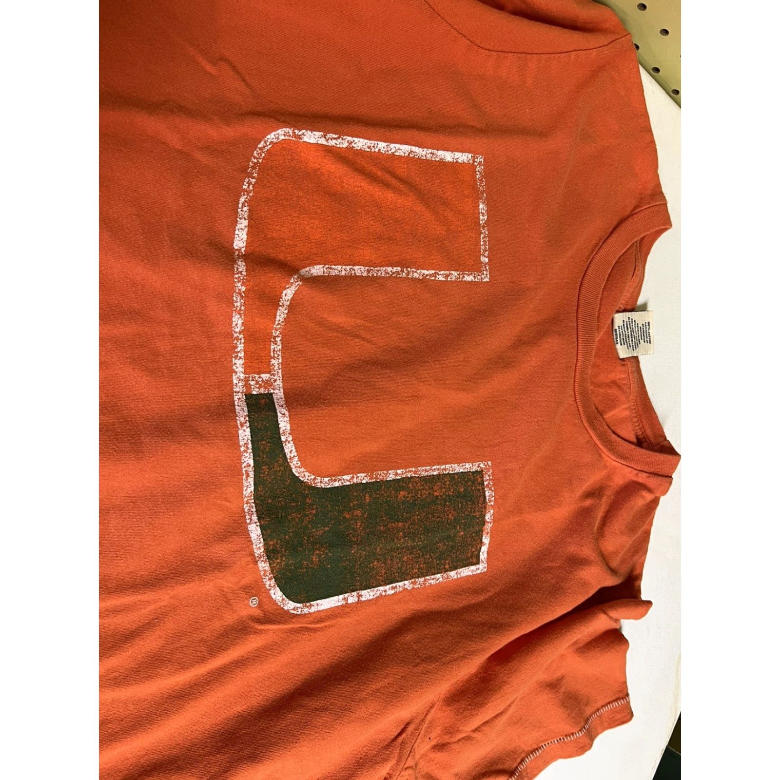 Etro Single League Classic Tee Florida Gators Mens XL Orange Cotton Crew Neck Short Sleeve Retro Shirt Size US XL / EU 56 / 4 - 6 Thumbnail