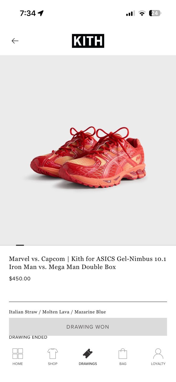 Asics × Kith × Marvel Comics Kith X marvel vs capcom x asics iron man mega man comic Size US 8 / EU 41 - 2 Thumbnail