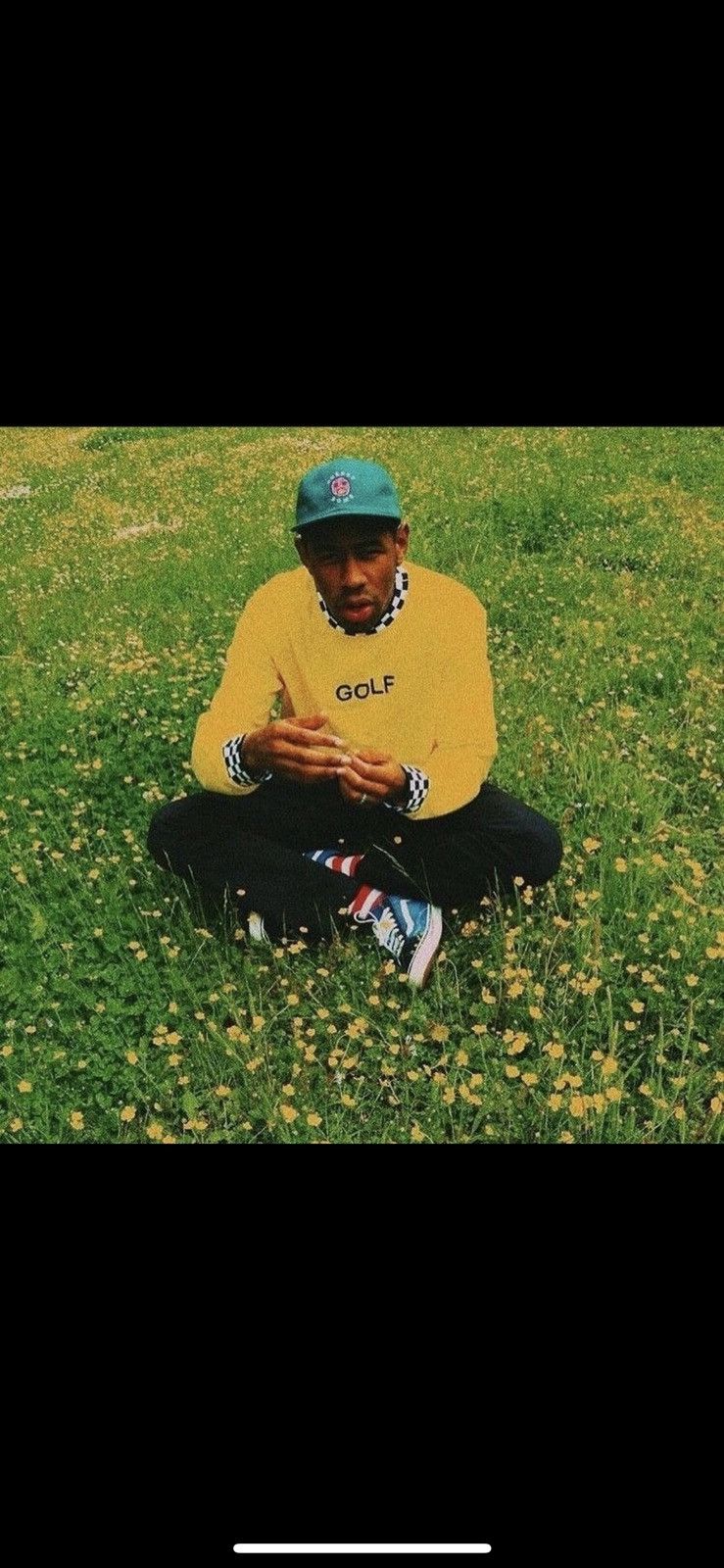 Golf Wang GOLF Taxi Crewneck (Yellow) Size US M / EU 48-50 / 2 - 8 Thumbnail