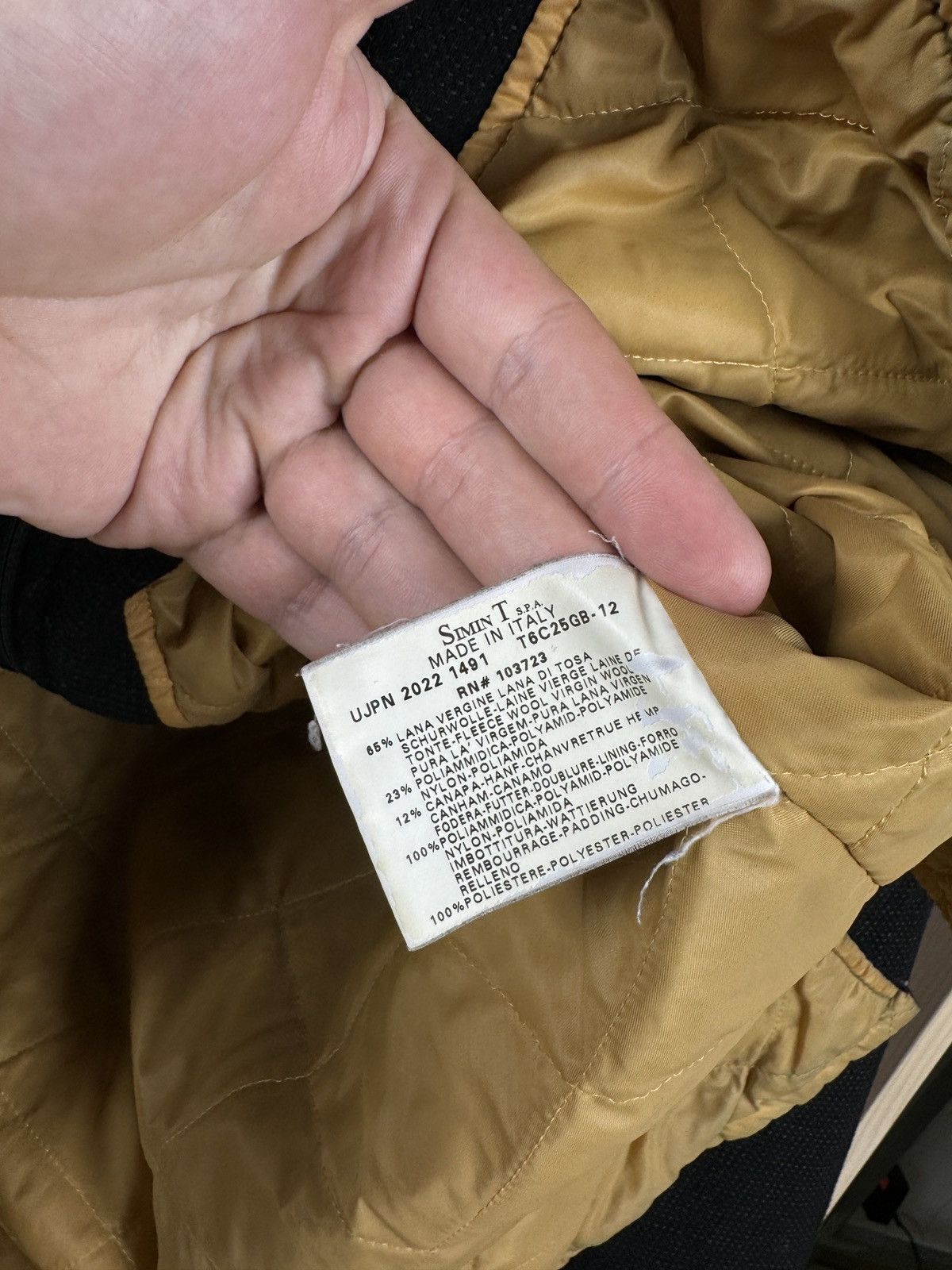 Armani Armani Jeans vintage wool hemp dark brown full zip jacket Size US XXL / EU 58 / 5 - 13 Thumbnail