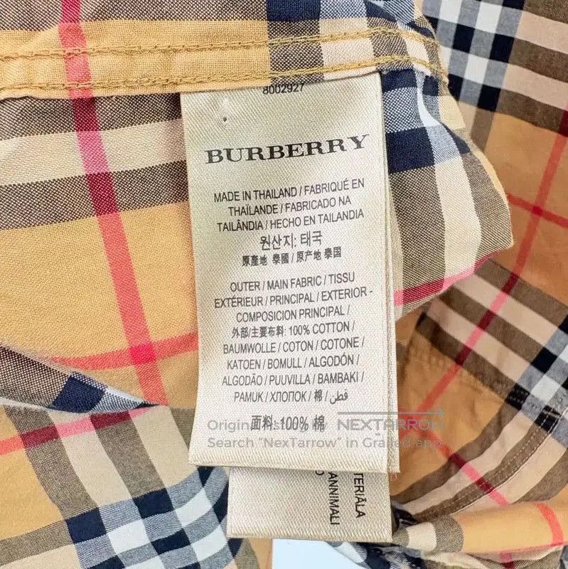 Burberry Burberry Men's Casual Short Sleeve Shirt. Size US L / EU 52-54 / 3 - 4 Thumbnail