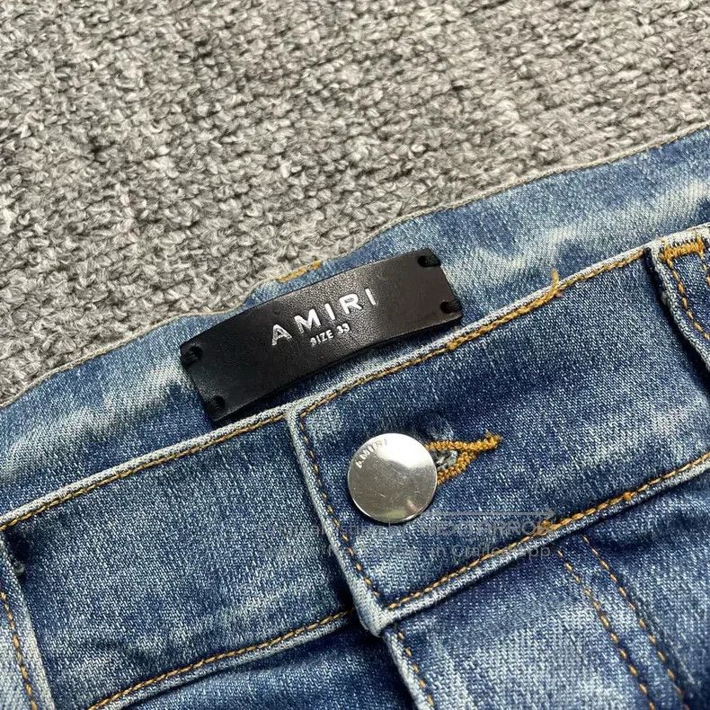 Amiri Amiri Size 33 Blue striped jeans Size US 33 - 4 Thumbnail