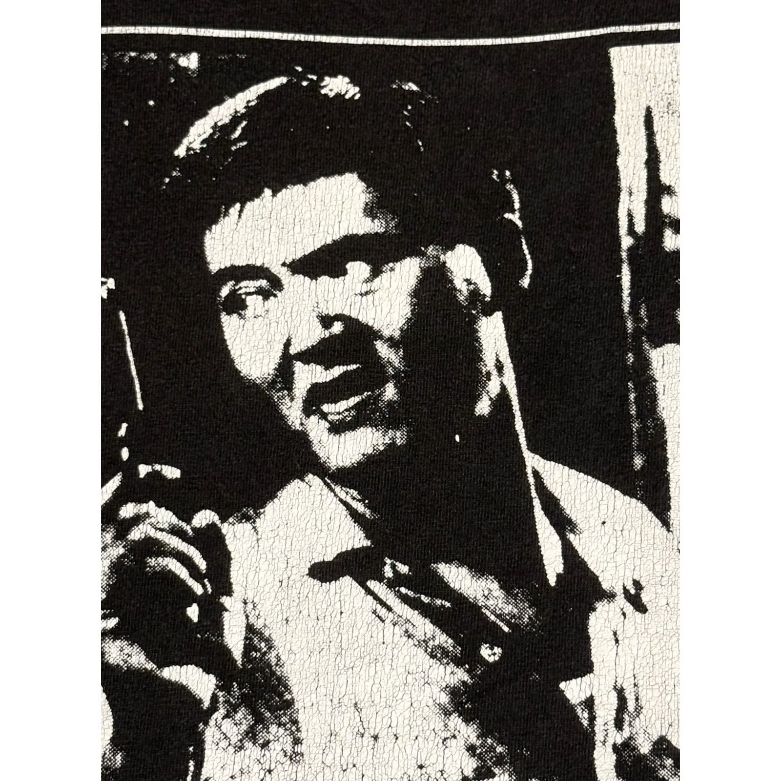 Vintage VINTAGE 90s John Woo Chow Yun-fat Better Tomorrow II Rice Shirt XL Black Oneita Mens Size US XL / EU 56 / 4 - 4 Thumbnail