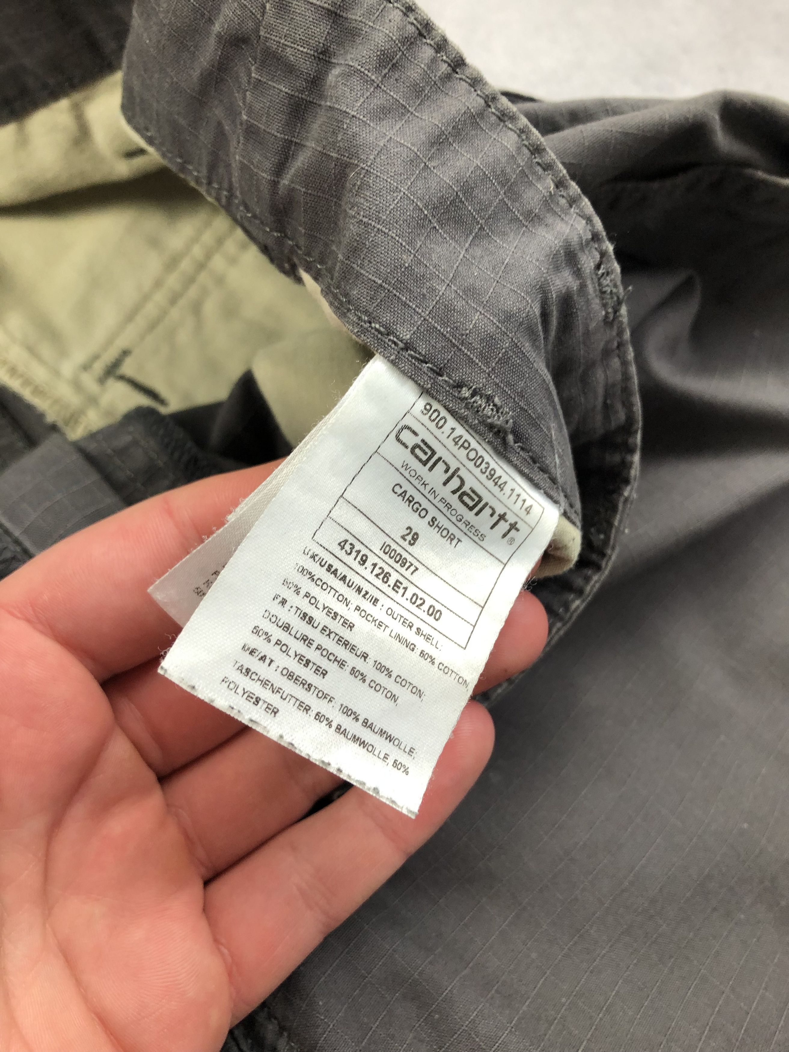 Carhartt CARHARTT Vintage Mini Logo Cargo Shorts Streetwear Workwear Size US 29 - 14 Thumbnail