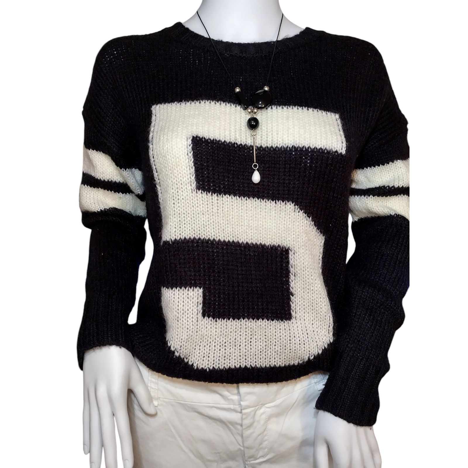 Forever 21 Forever 21 Sweater #5 Oversized Long Sleeves Pullover Sz S Size S / US 4 / IT 40 - 1 Thumbnail