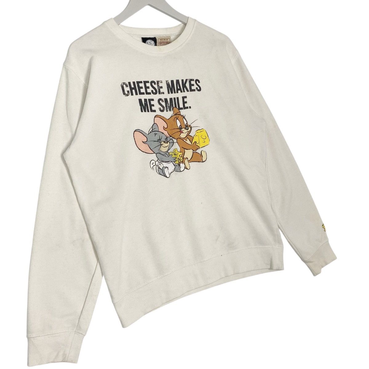 Other Vintage Tom&Jerry Printed Crewneck Sweatshirt Gray Size L Size US L / EU 52-54 / 3 - 3 Thumbnail