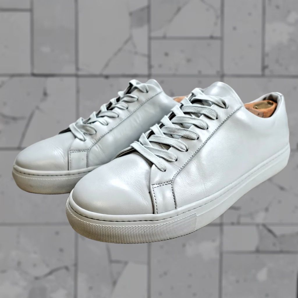 Vintage Thursday Everyday Sneaker Mens 11.5 Gray Solid Leather Size US 12 / EU 45 - 1 Thumbnail