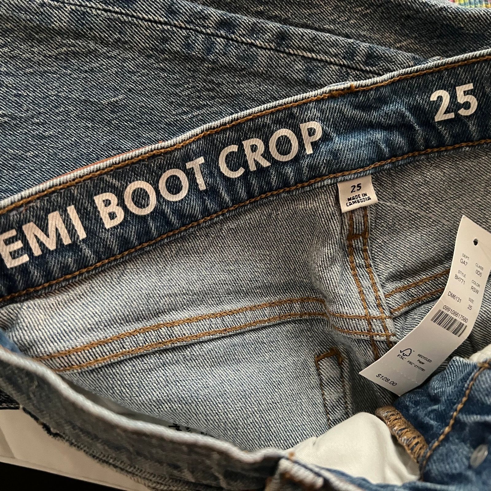 J.Crew J.Crew 9" Billie Demi Boot High-Rise Cropped Jeans, 25 Size 25" / US 0 / IT 36 - 11 Thumbnail