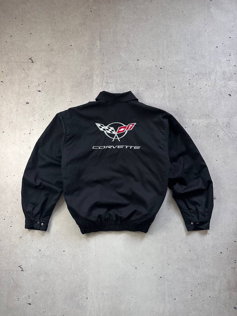 Vintage Corvette Team Race Jacket Y2K Formula NASCAR Size US L / EU 52-54 / 3 - 1 Thumbnail