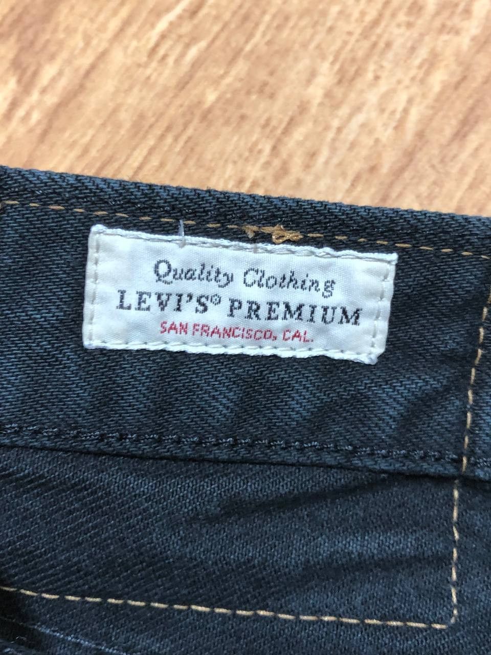 Levi's jeans black premium Levi's 501 Y2K Vintage w34 streetwear Size US 34 / EU 50 - 2 Thumbnail