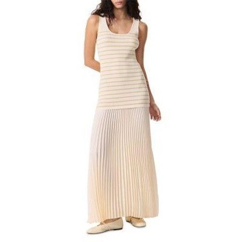 Rag & Bone Rag & Bone Millie Stripe Tank Dress Women M Pleated Maxi NWT Size M / US 6-8 / IT 42-44 - 4 Thumbnail