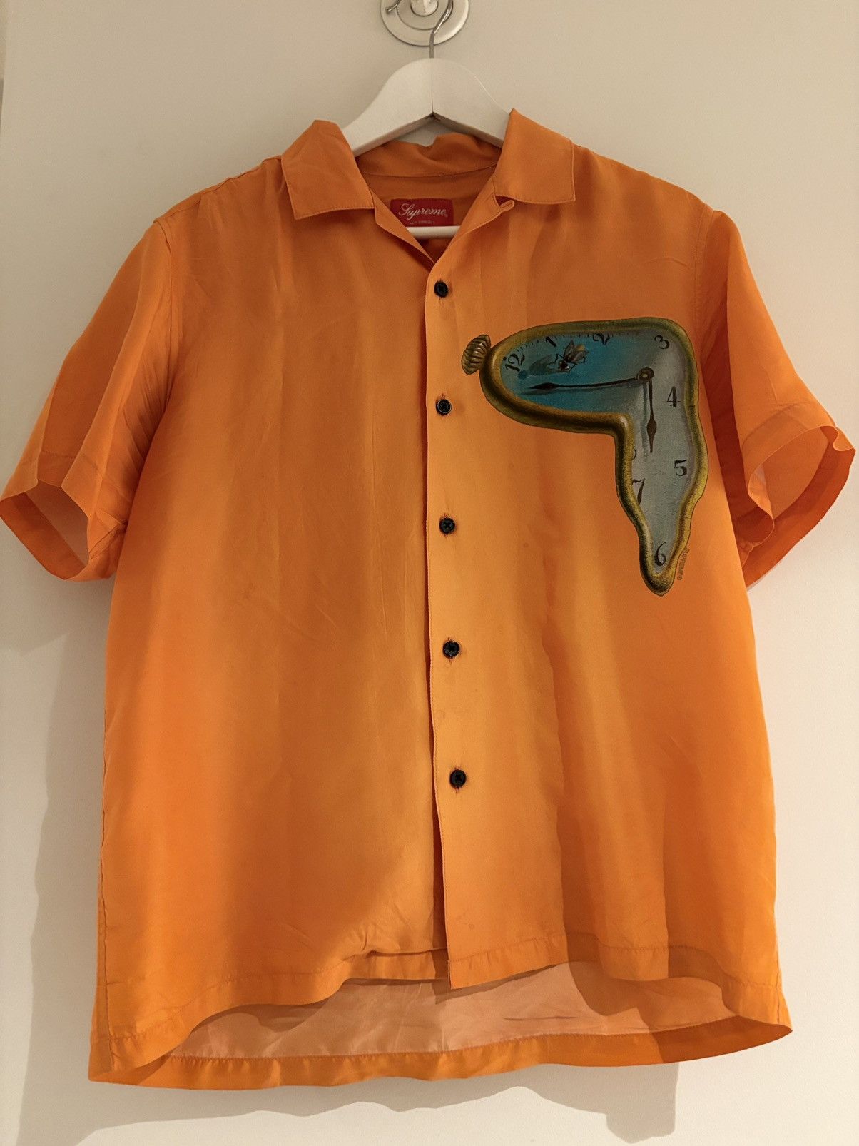シュプリーム Persistence of Memory Silk Shirt Supreme The Persistence of Memory Silk S S Shirt (SS19) - $168