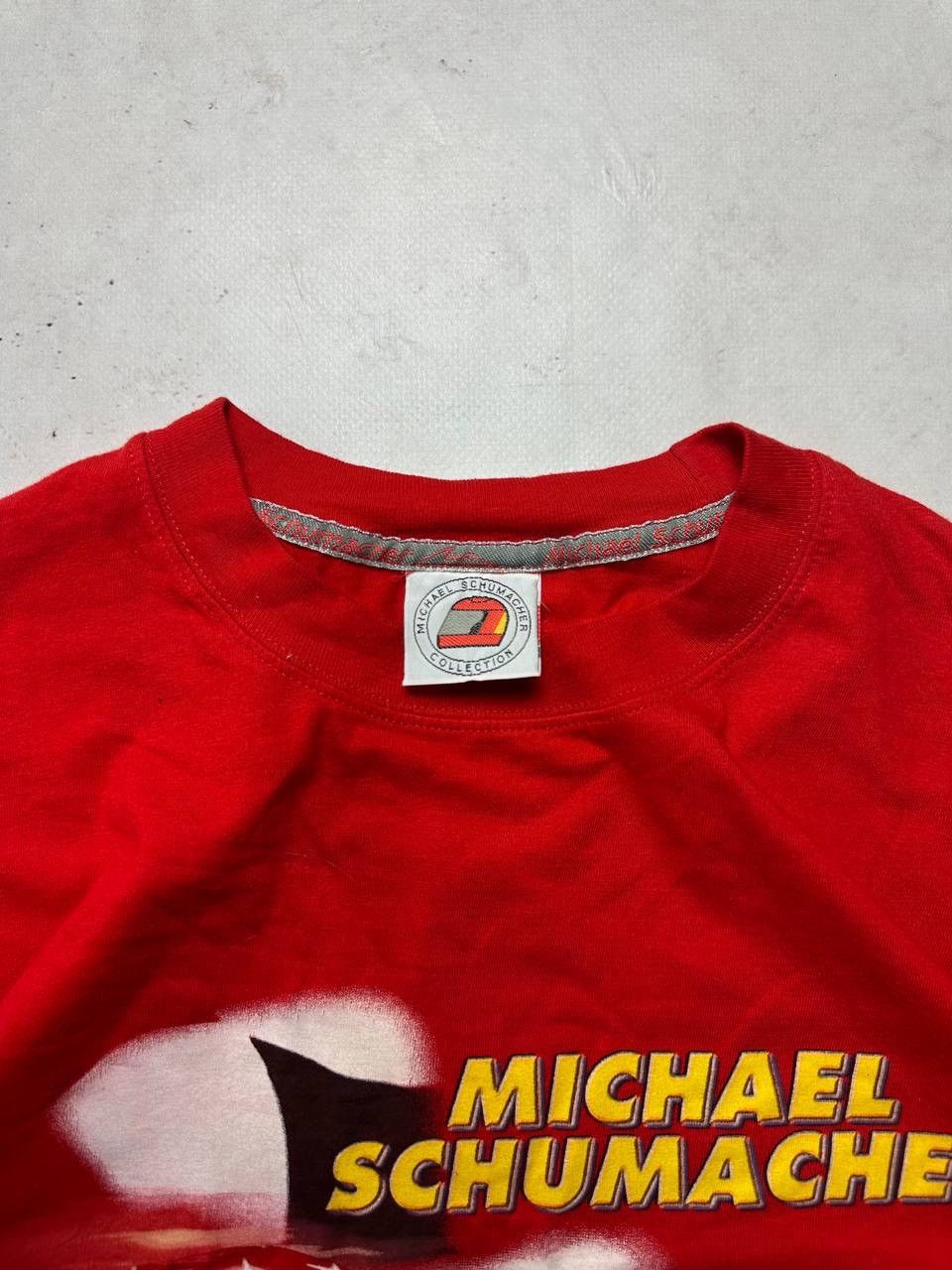 Vintage Vintage Michael Schumacher Promo Boxy T-shirt XL Size US XL / EU 56 / 4 - 5 Thumbnail