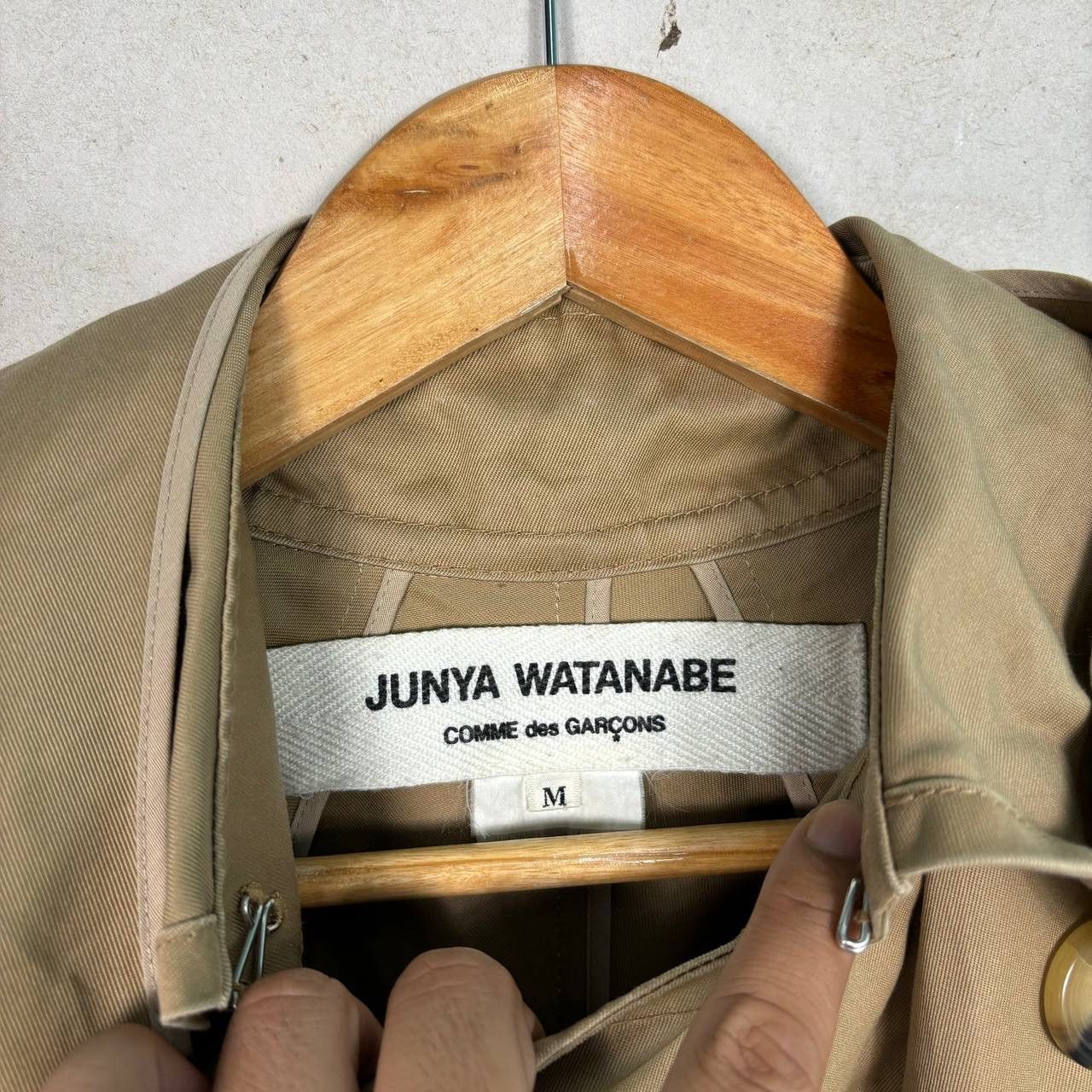 Comme des Garcons × Junya Watanabe AD2006 Junya Watanabe Comme Des Garcons Trench Coat Size US M / EU 48-50 / 2 - 10 Thumbnail