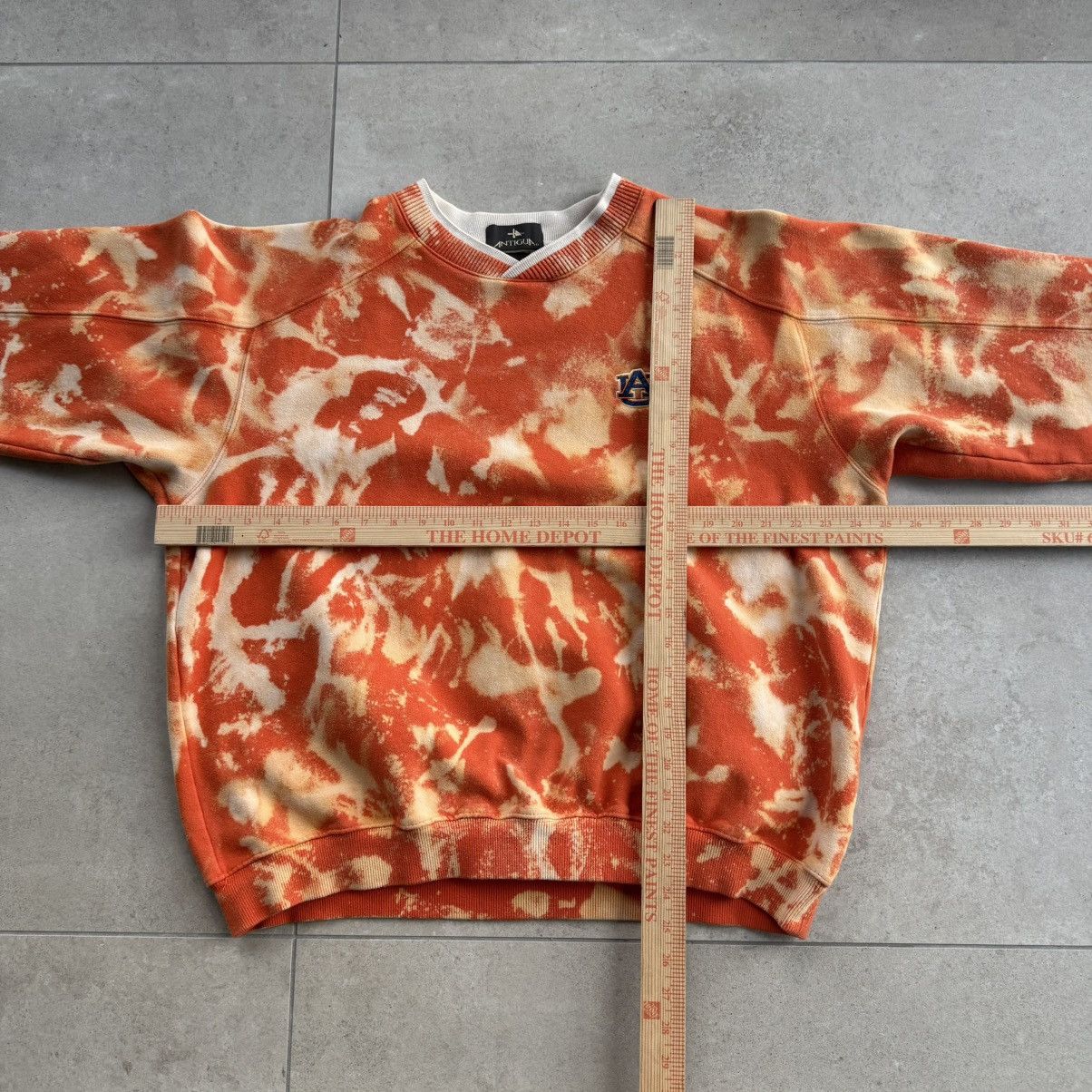 Antigua Vintage Antigua Auburn University Tie Dye Sweatshirt Size US L / EU 52-54 / 3 - 6 Thumbnail
