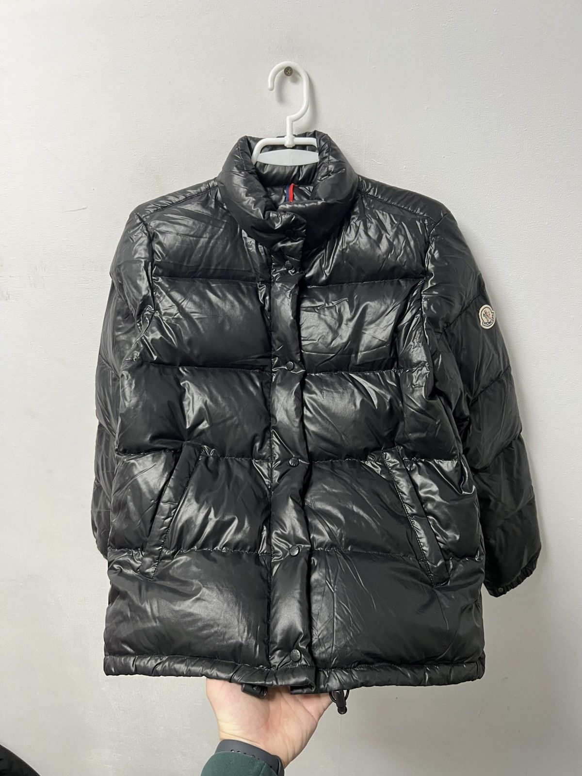 Moncler Moncler Puffer Jacket Black Drill Luxury Small Size US S / EU 44-46 / 1 - 3 Thumbnail
