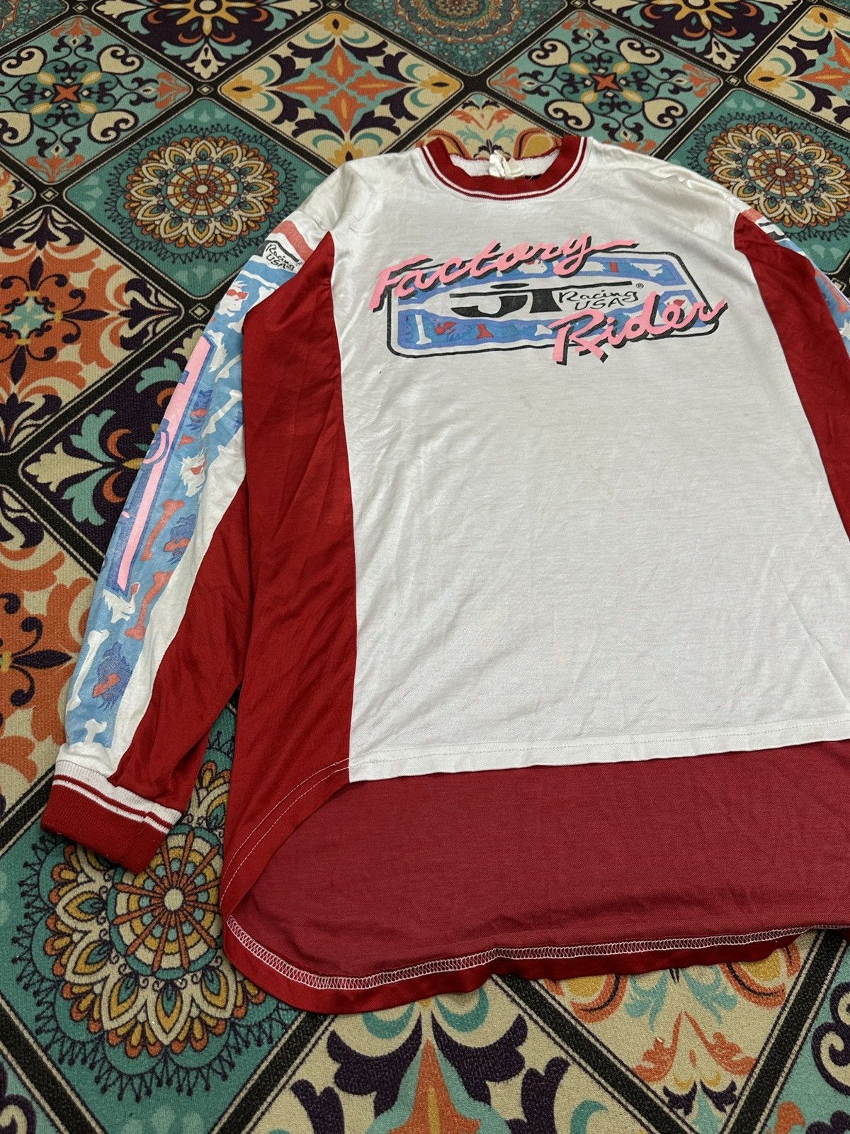Fox Racing Vintage JT Racing Jersey L/S Shirt Size US L / EU 52-54 / 3 - 7 Thumbnail
